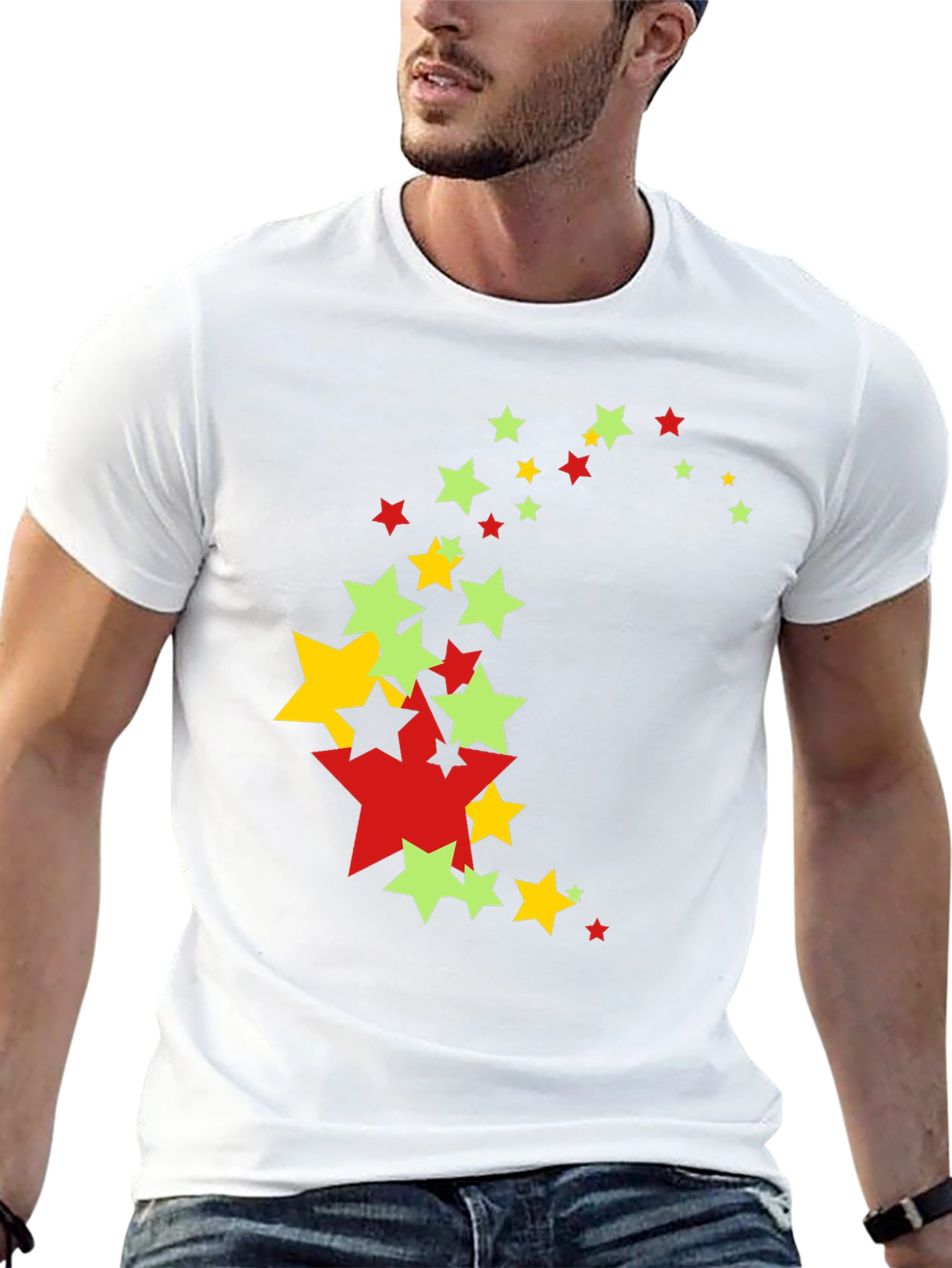 Starry Night Black Tee