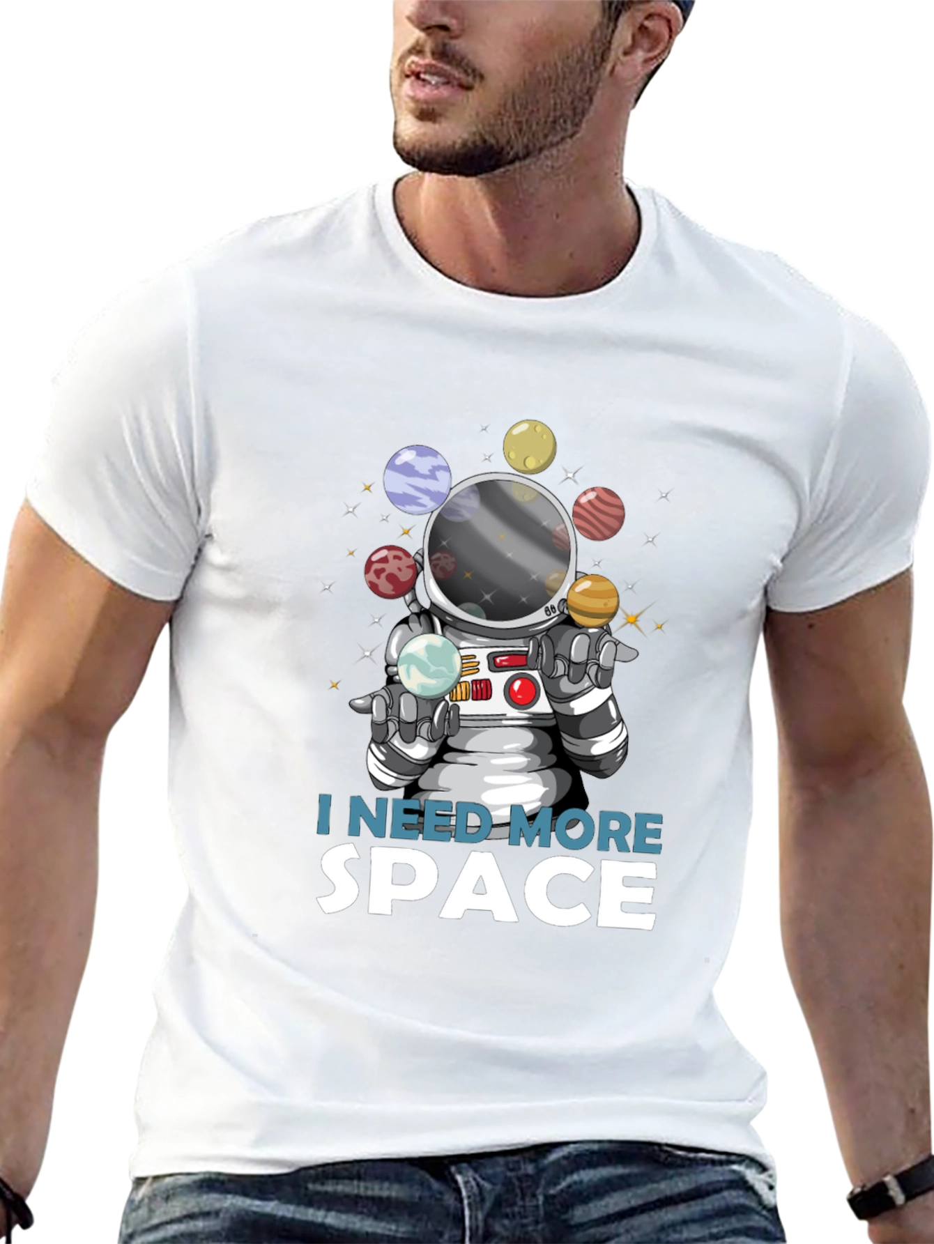 I Need More Space Astronaut T-Shirt