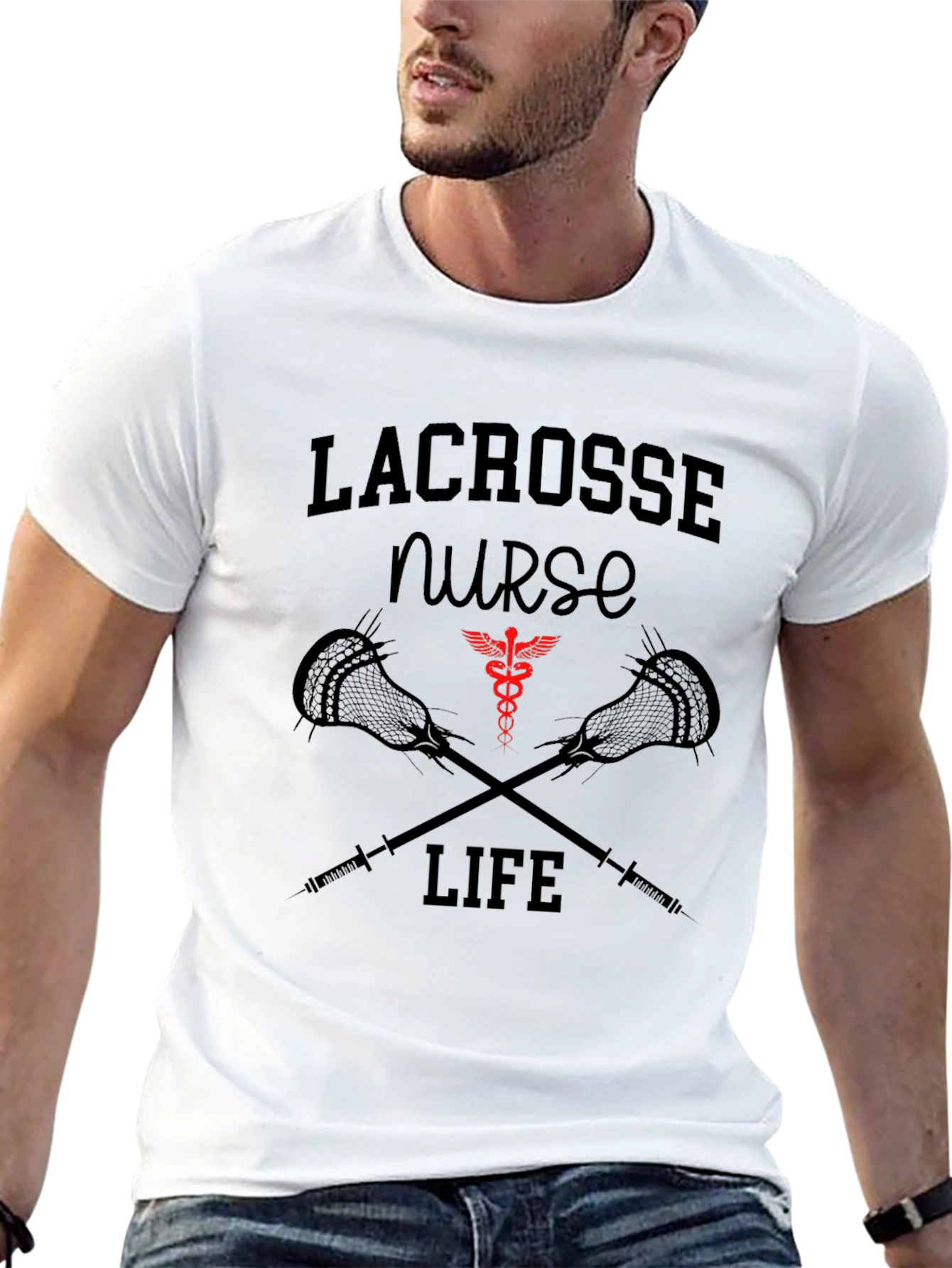 Lacrosse Nurse Life T-Shirt