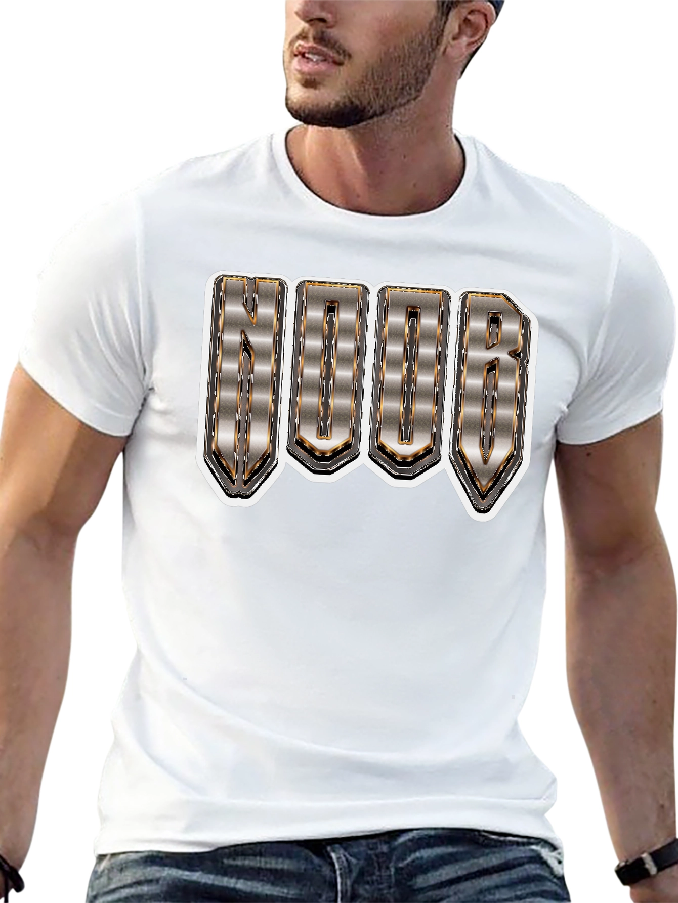 NOOB Graphic T-Shirt - Gamer Style
