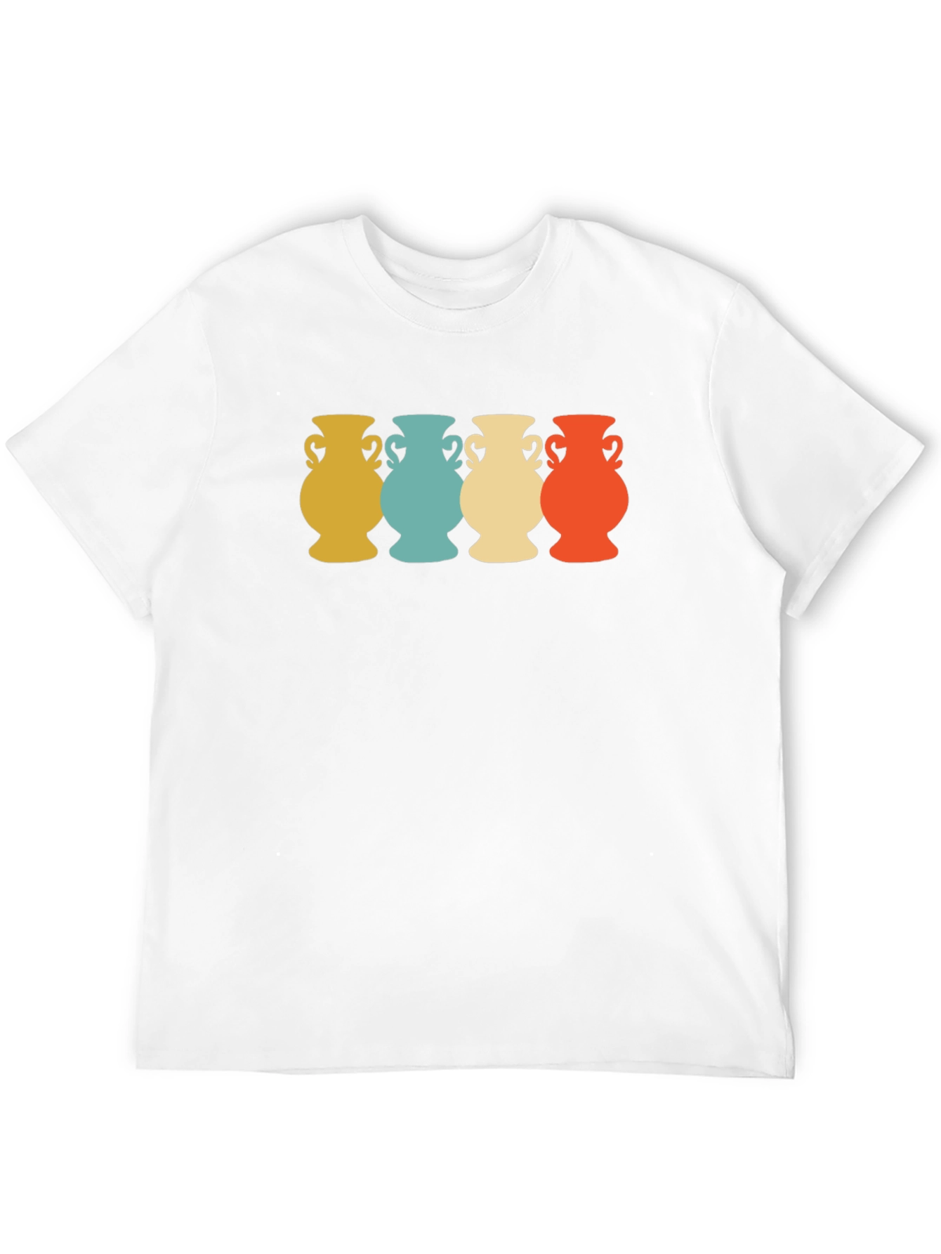 Retro Vase Graphic T-Shirt