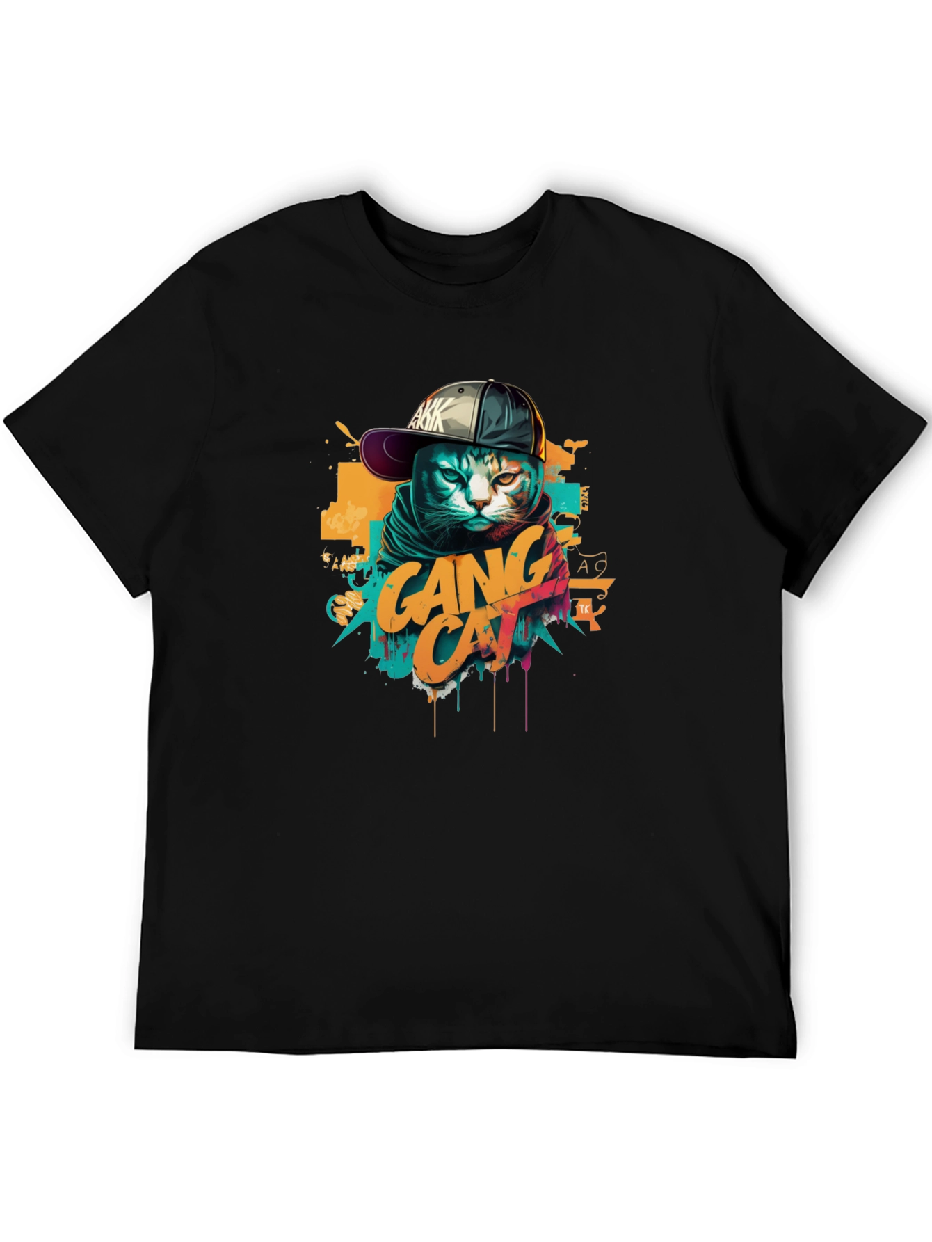 Gang Cat Graphic Tee