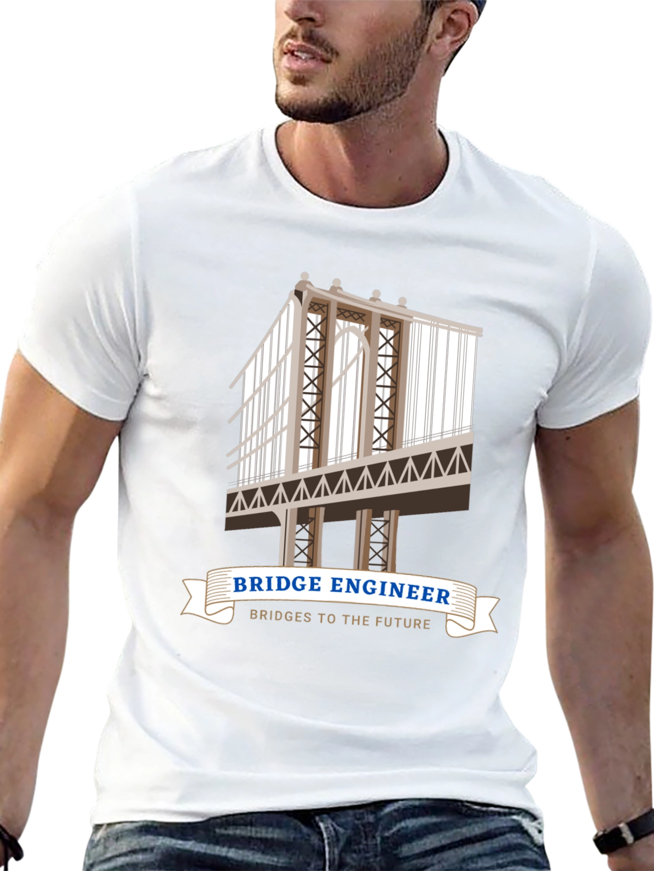 Bridge Engineer Graphic T-Shirt