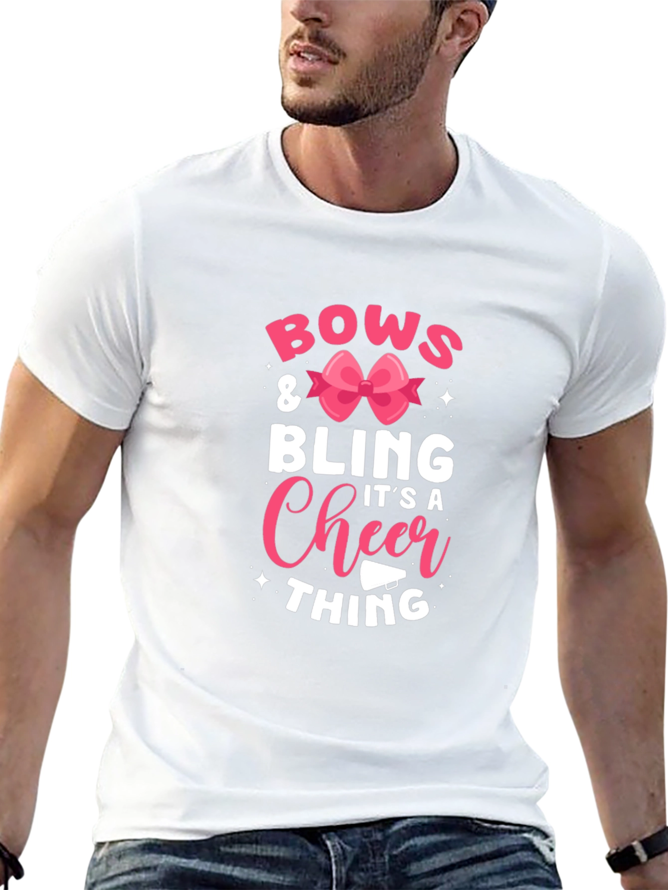 Bows & Bling Cheer T-Shirt