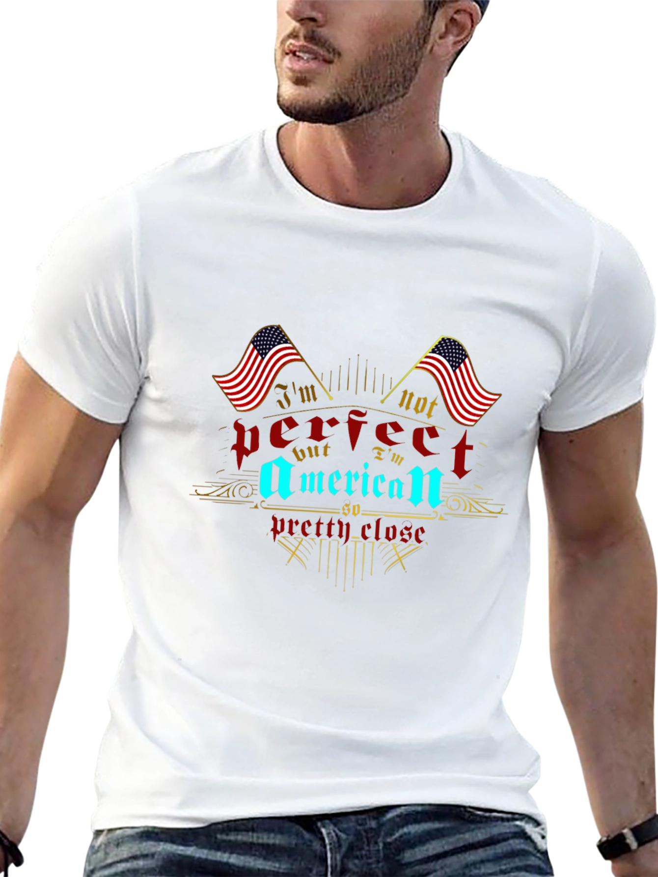 American Patriot T-Shirt - Imperfectly Patriotic