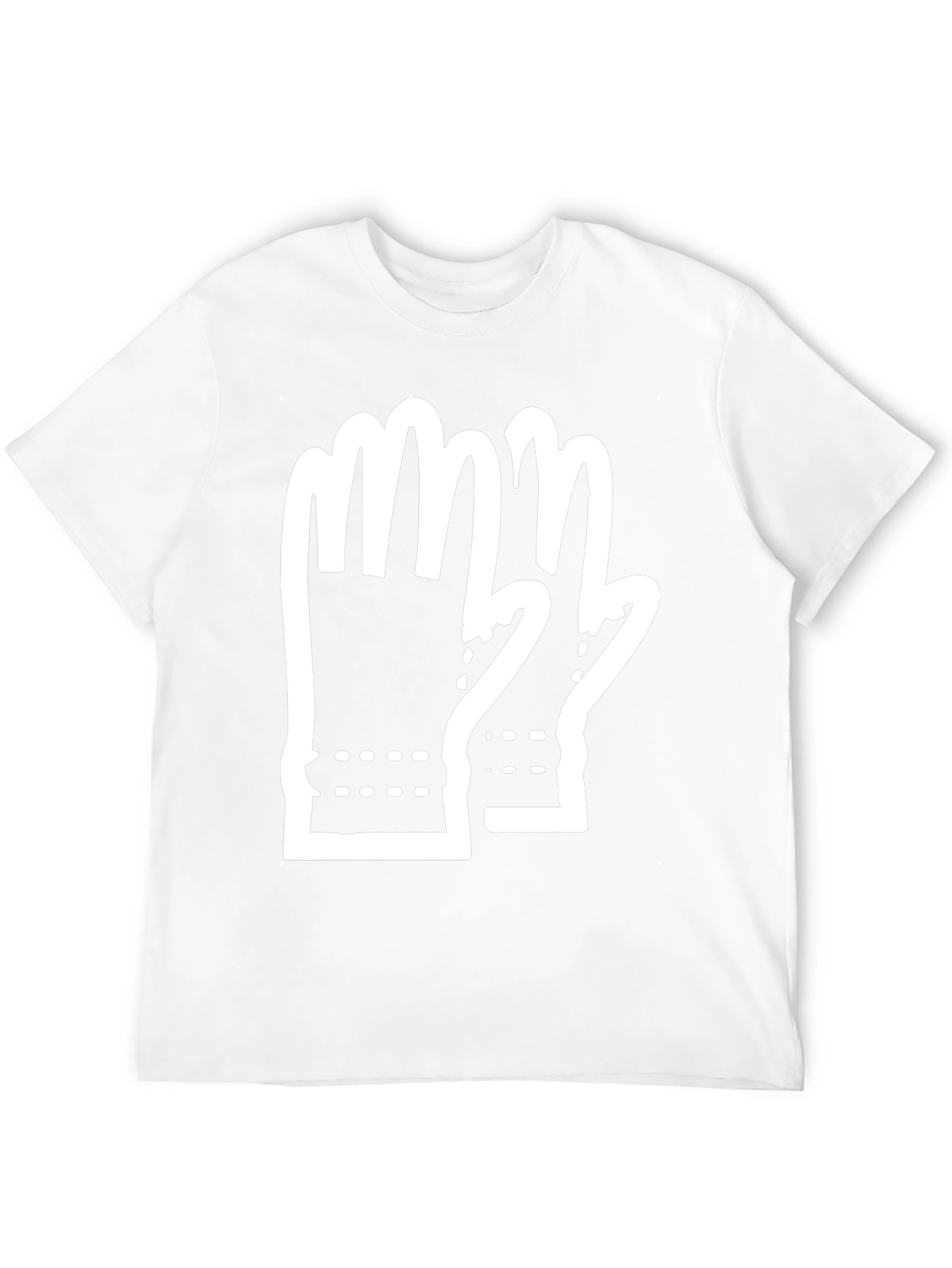 Gloves Graphic T-Shirt - Black