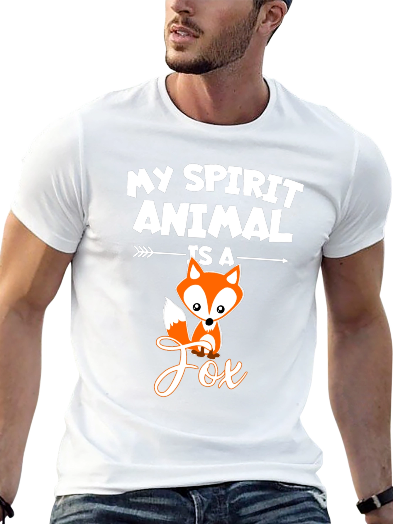 My Spirit Animal is a Fox Graphic Tee