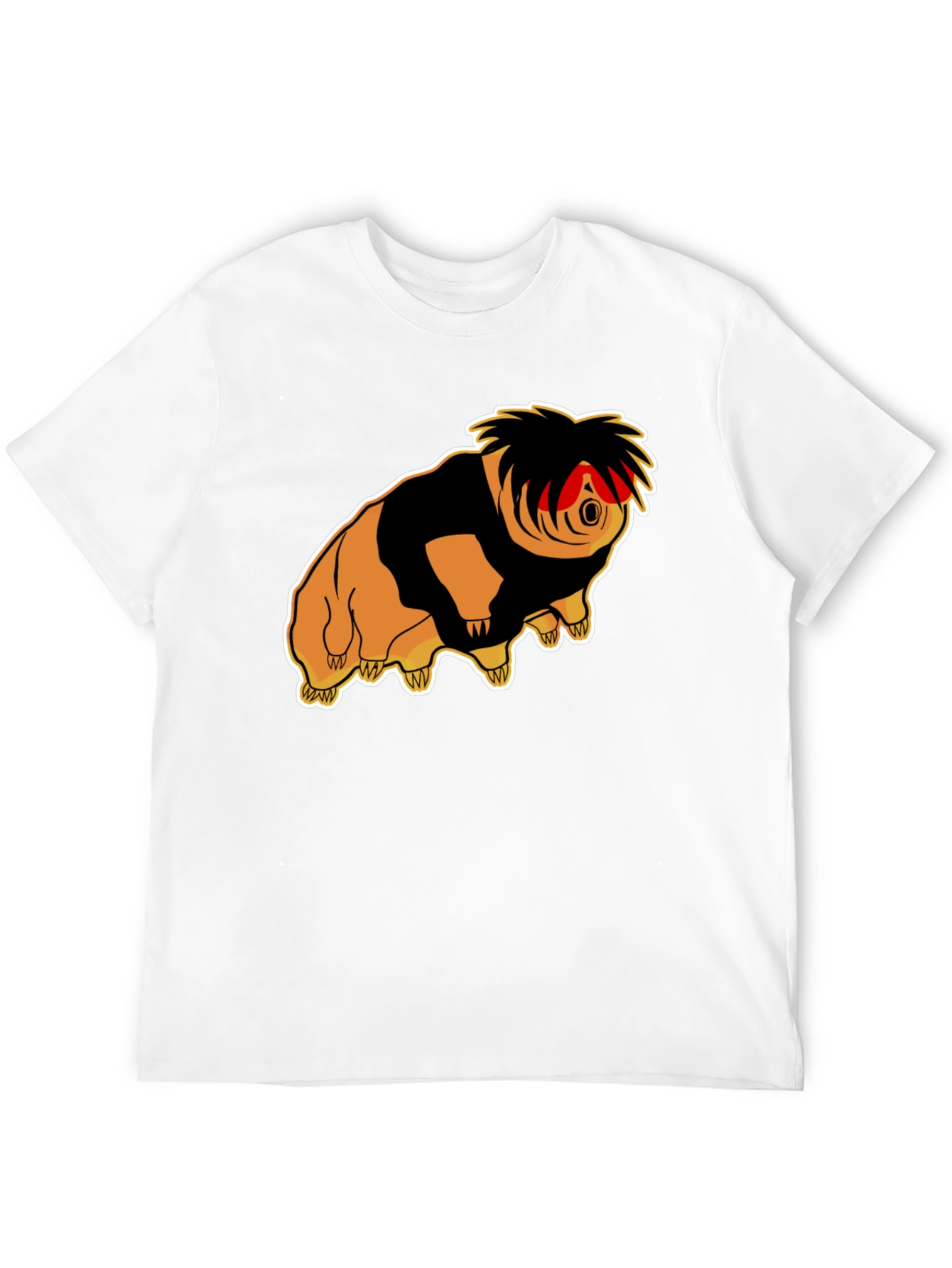 Tardigrade Punk Graphic Tee - Black Cotton