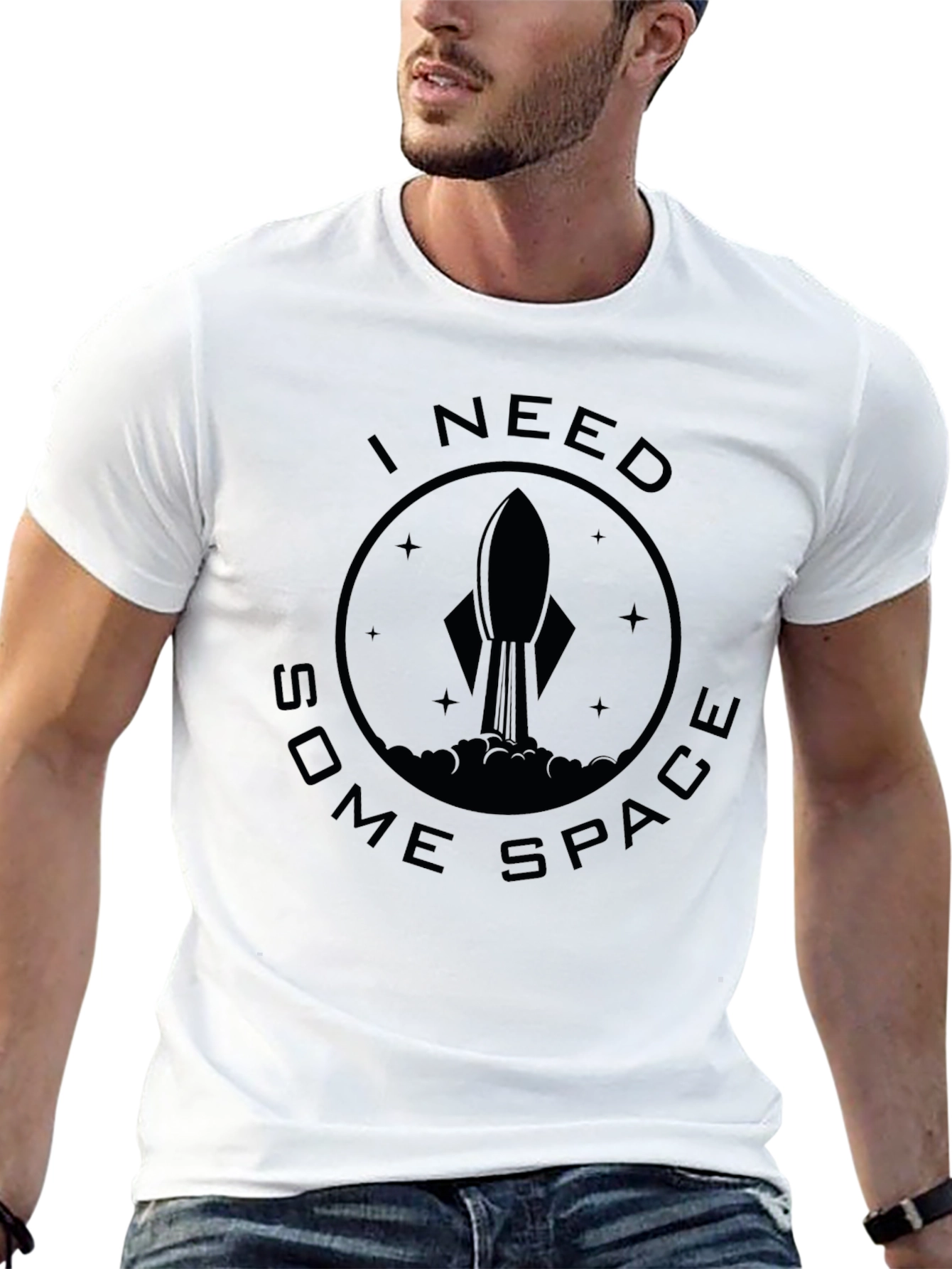 I Need Some Space Rocket Launch T-Shirt