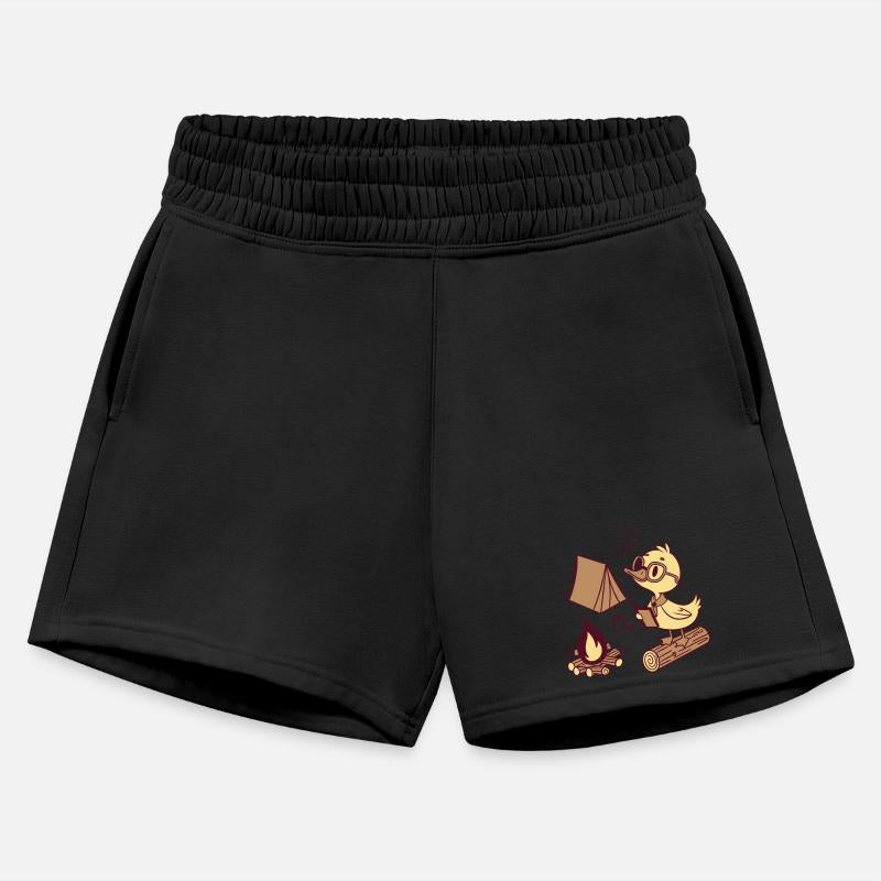 Adventurous Duck Camping Scene