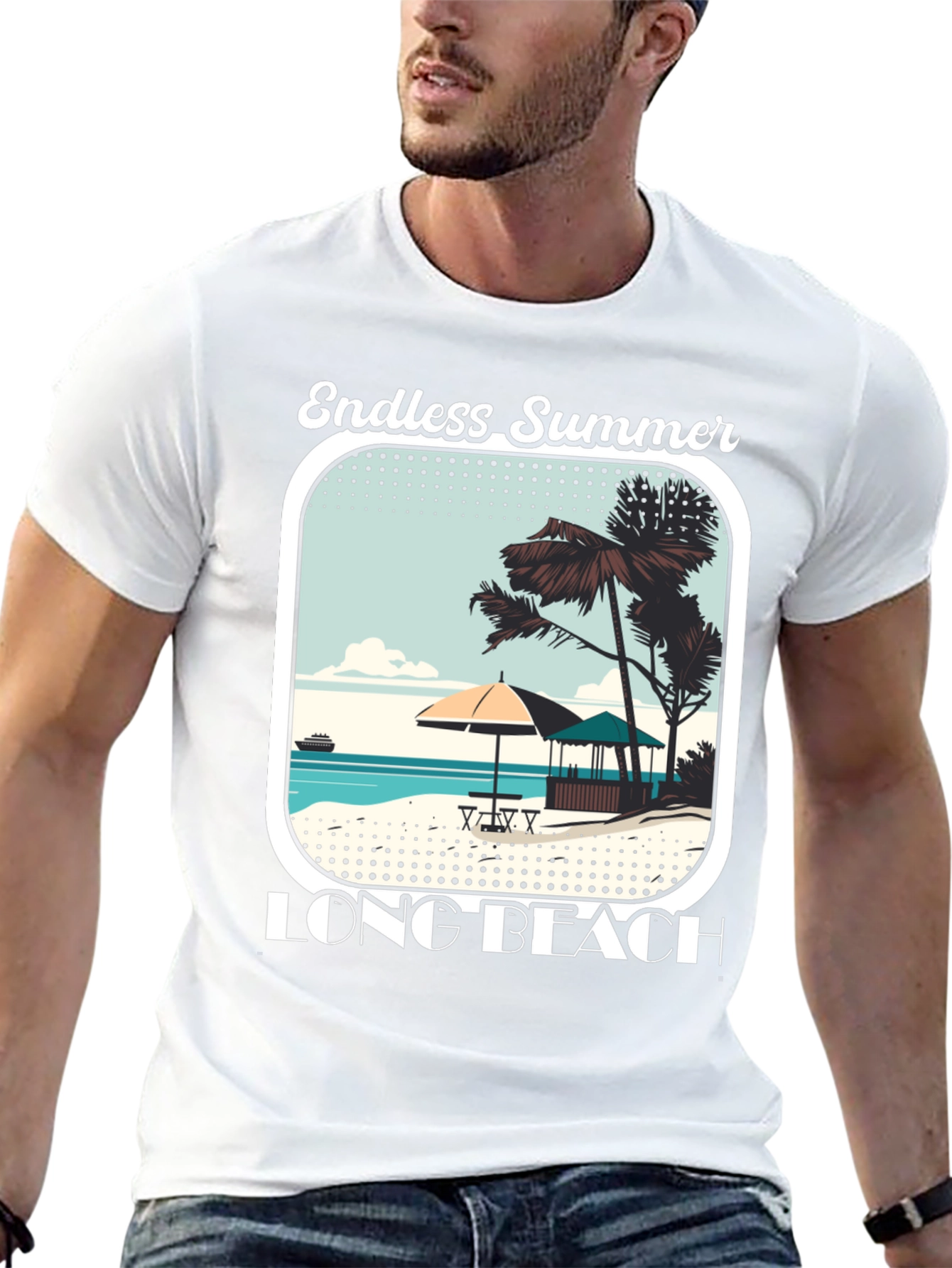 Endless Summer Long Beach T-Shirt