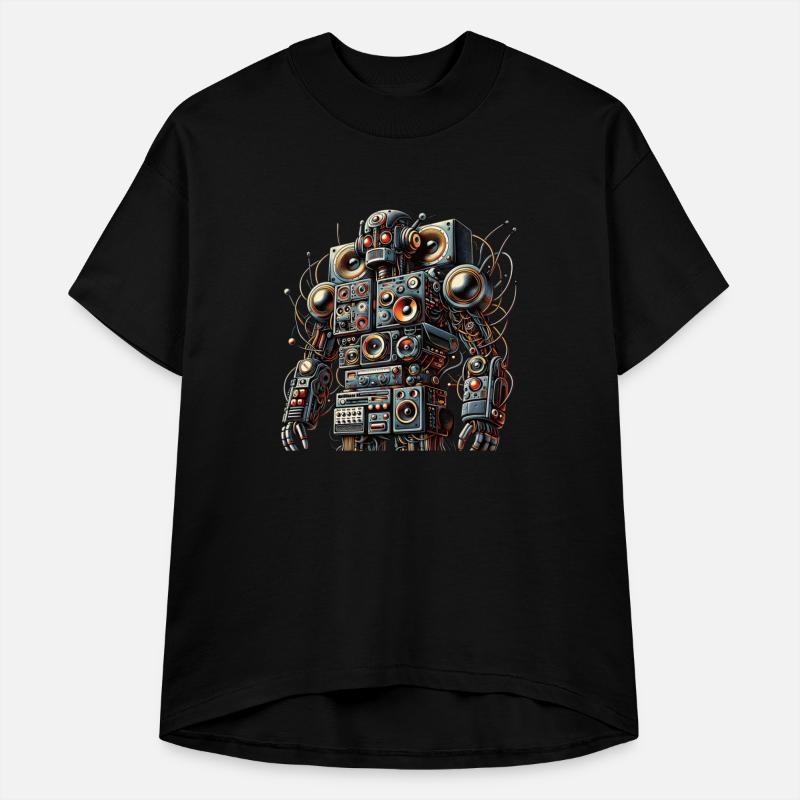 AI stereo mix robot Art