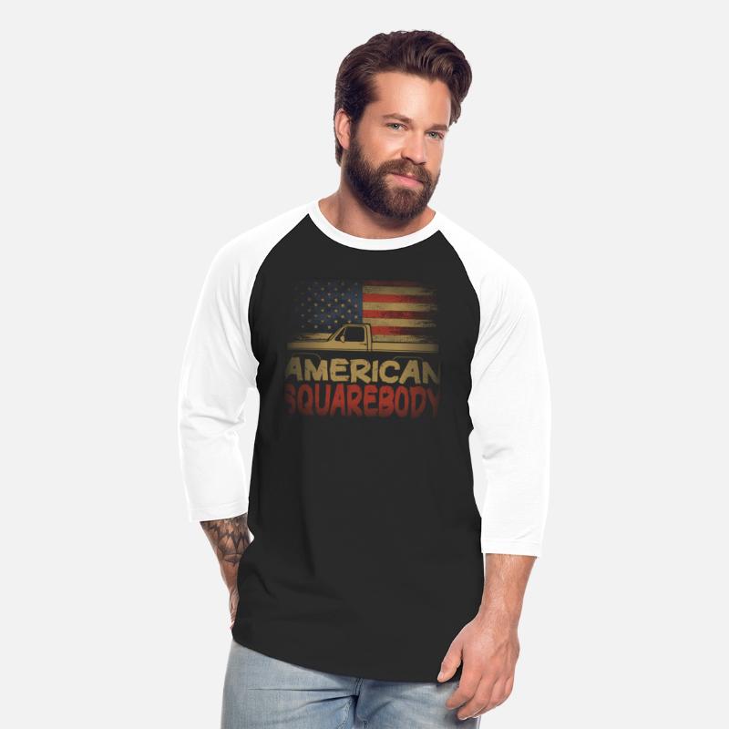 American Flag Square Body American Squarebody Truc