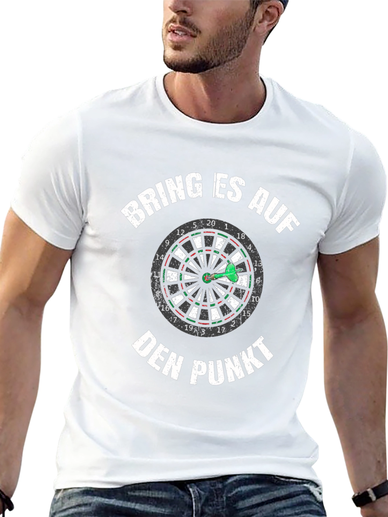 Bring Es Auf Den Punkt Dart T-Shirt