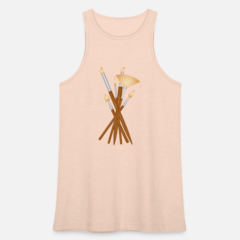 Artist brush set in various shapes