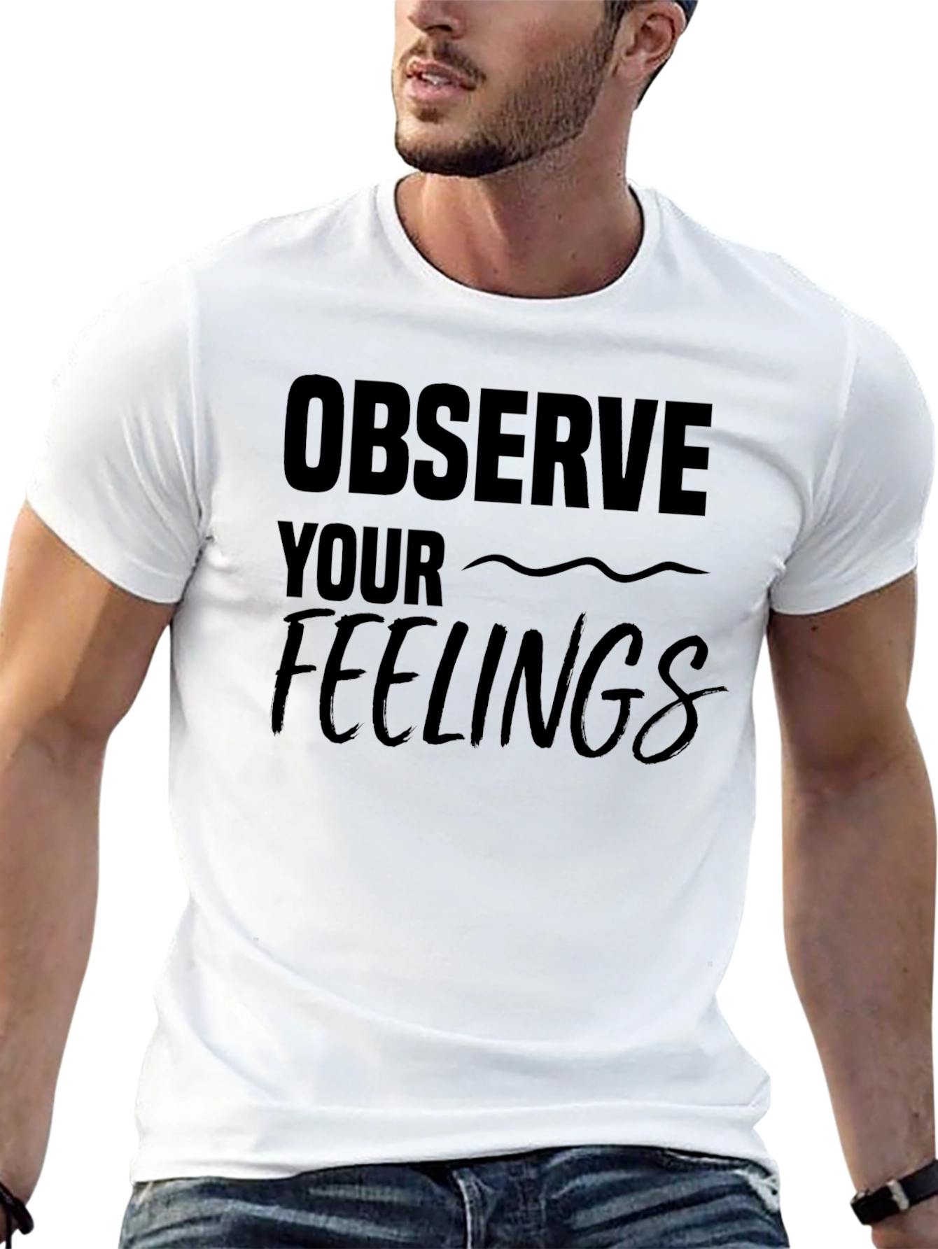Observe Your Feelings Graphic Tee