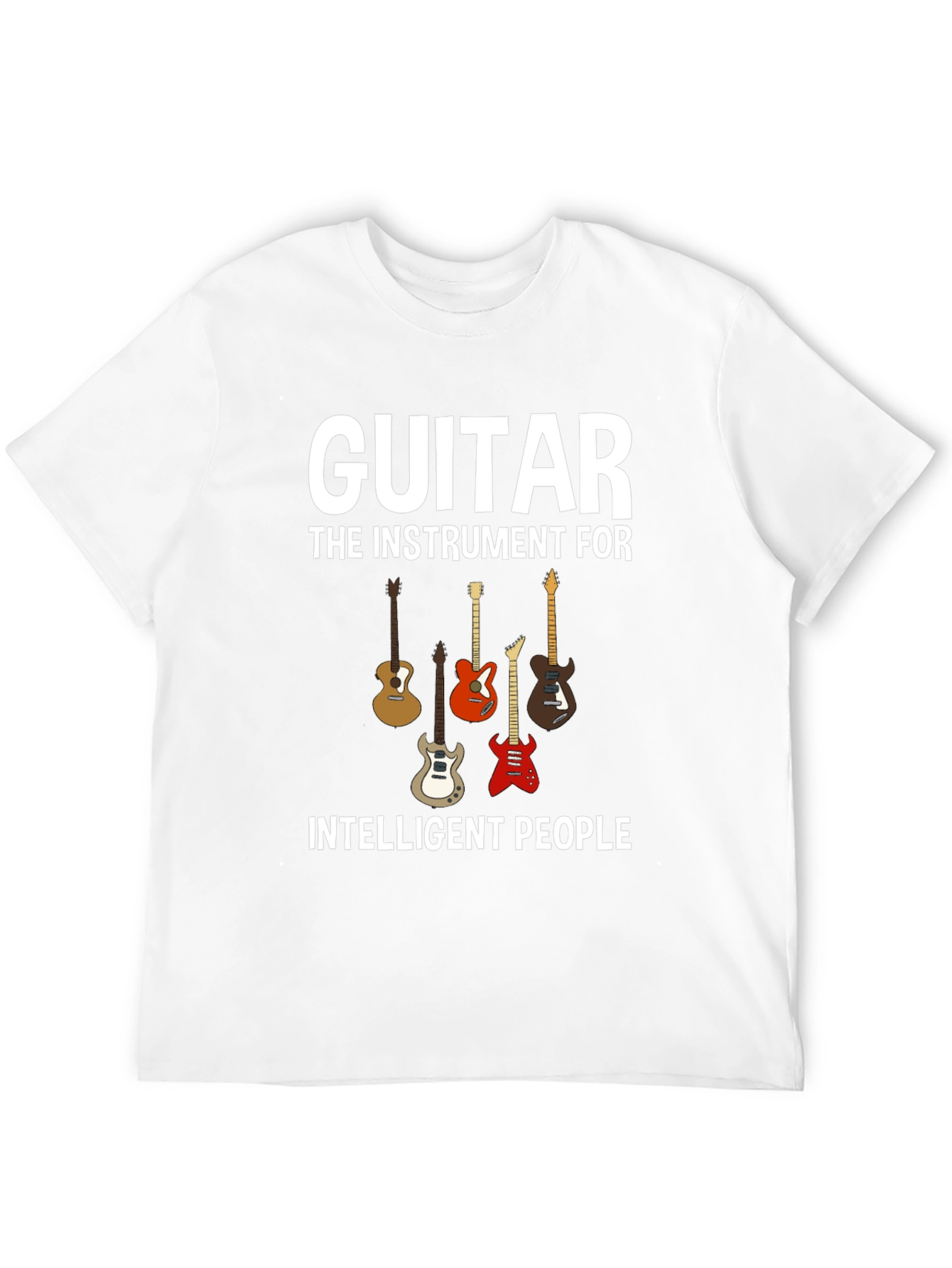 Guitar Lover T-Shirt - Intelligent People