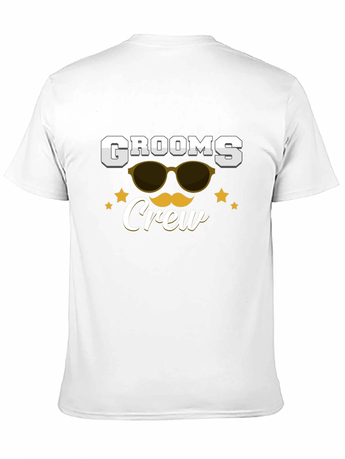 Grooms Crew Graphic T-Shirt - Wedding Party Apparel