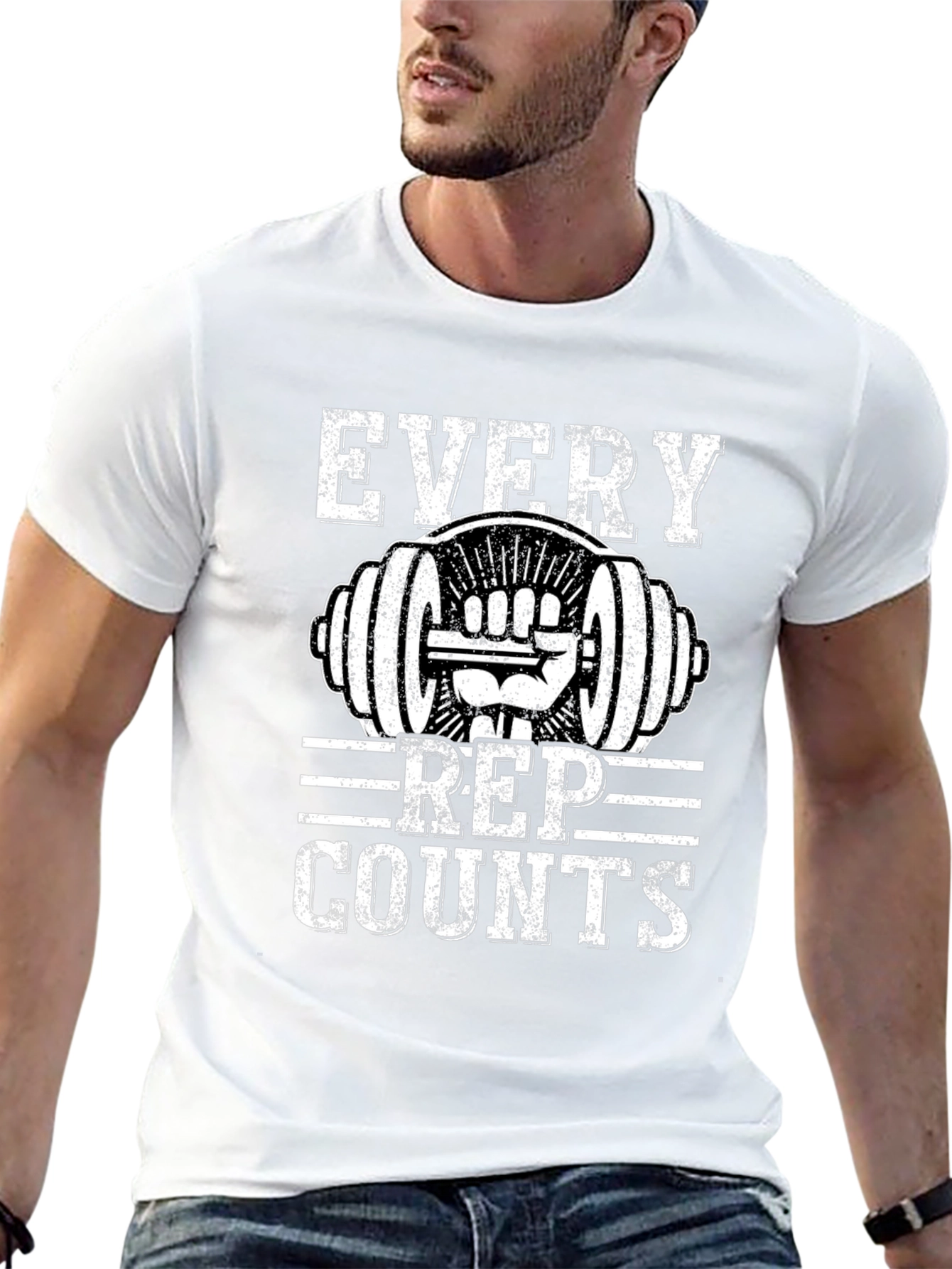 Every Rep Counts - Workout T-Shirt