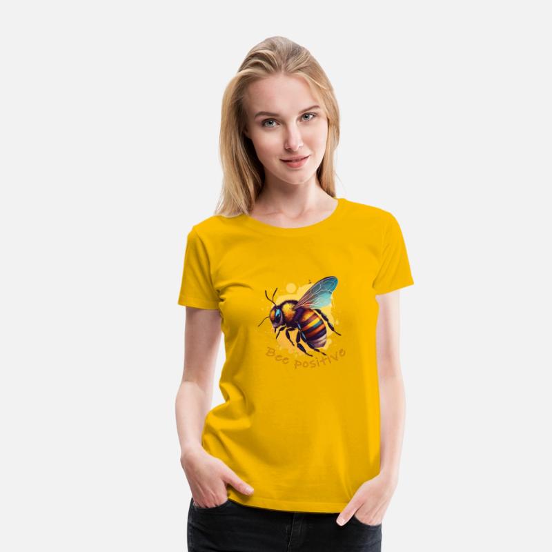 Bee positive t-shirt