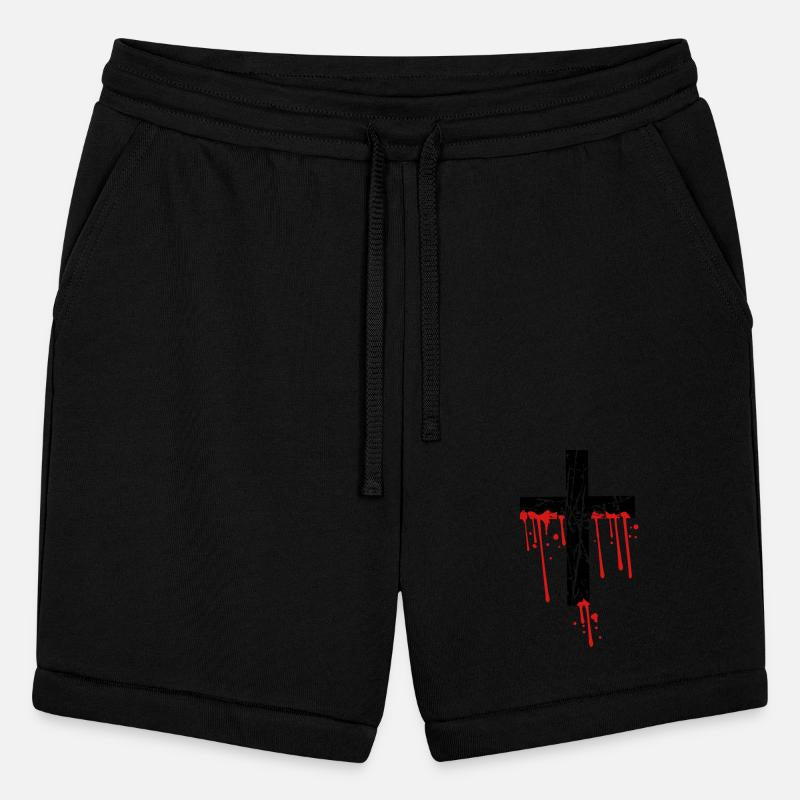 blood drop graffiti stamp scratch cracks old cross