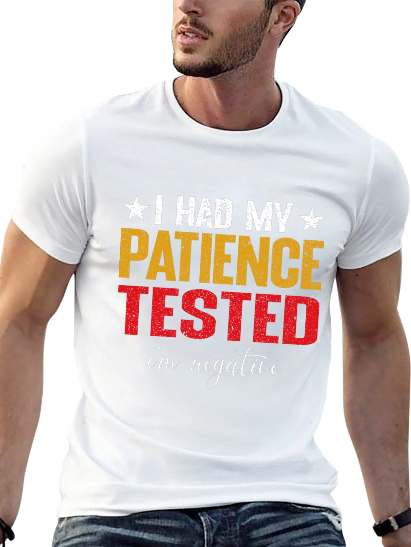 Patience Tested Funny Graphic T-Shirt