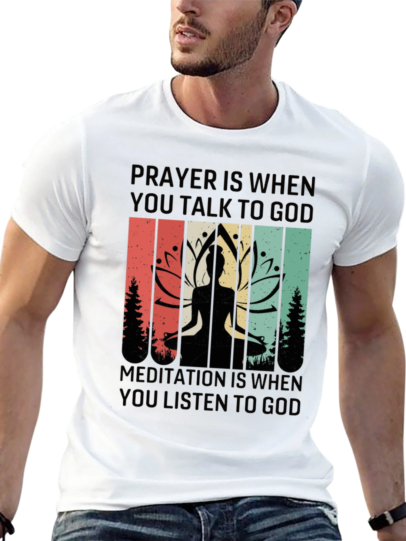 Prayer & Meditation Graphic Tee