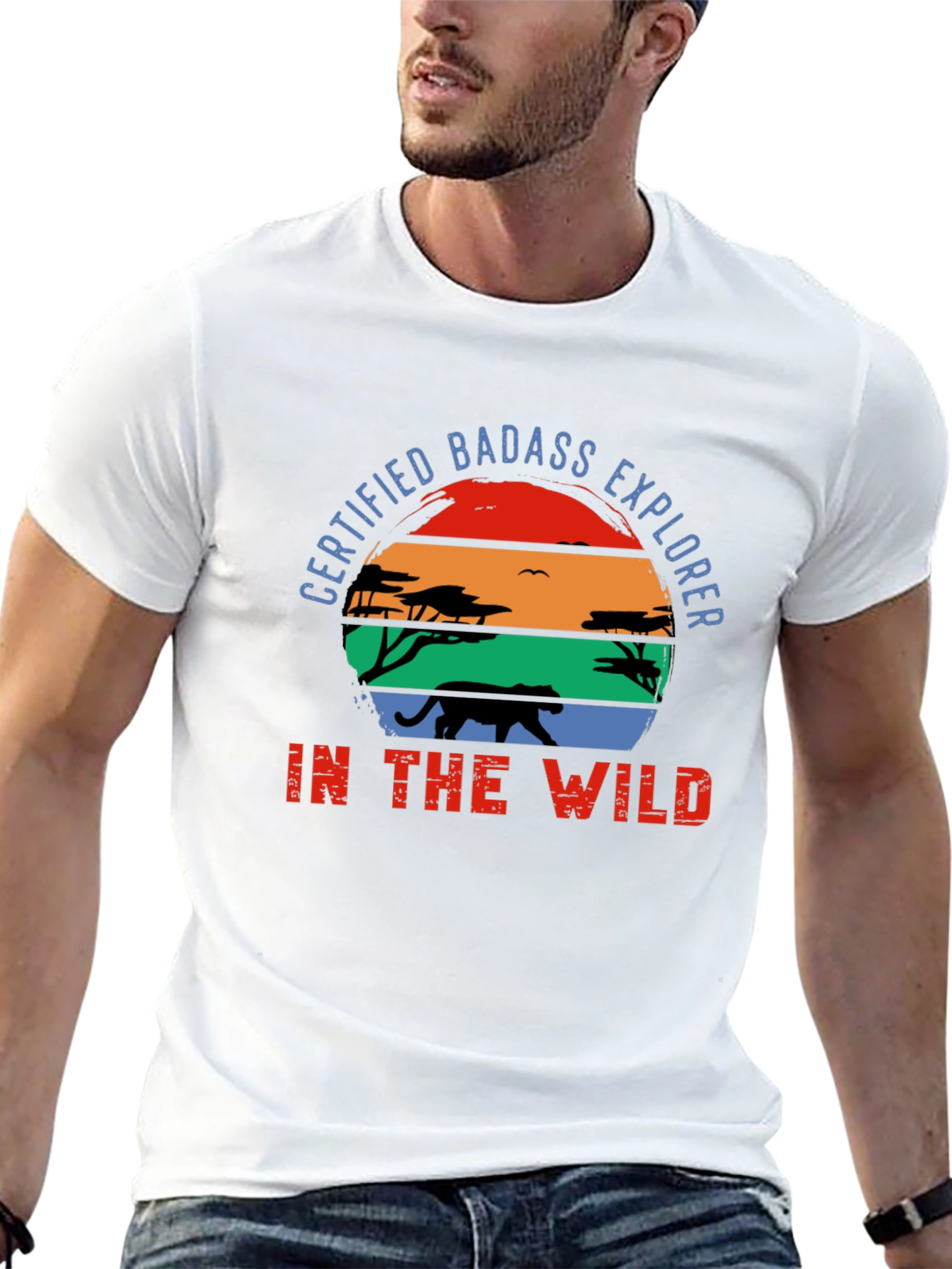Certified Badass Explorer Graphic T-Shirt