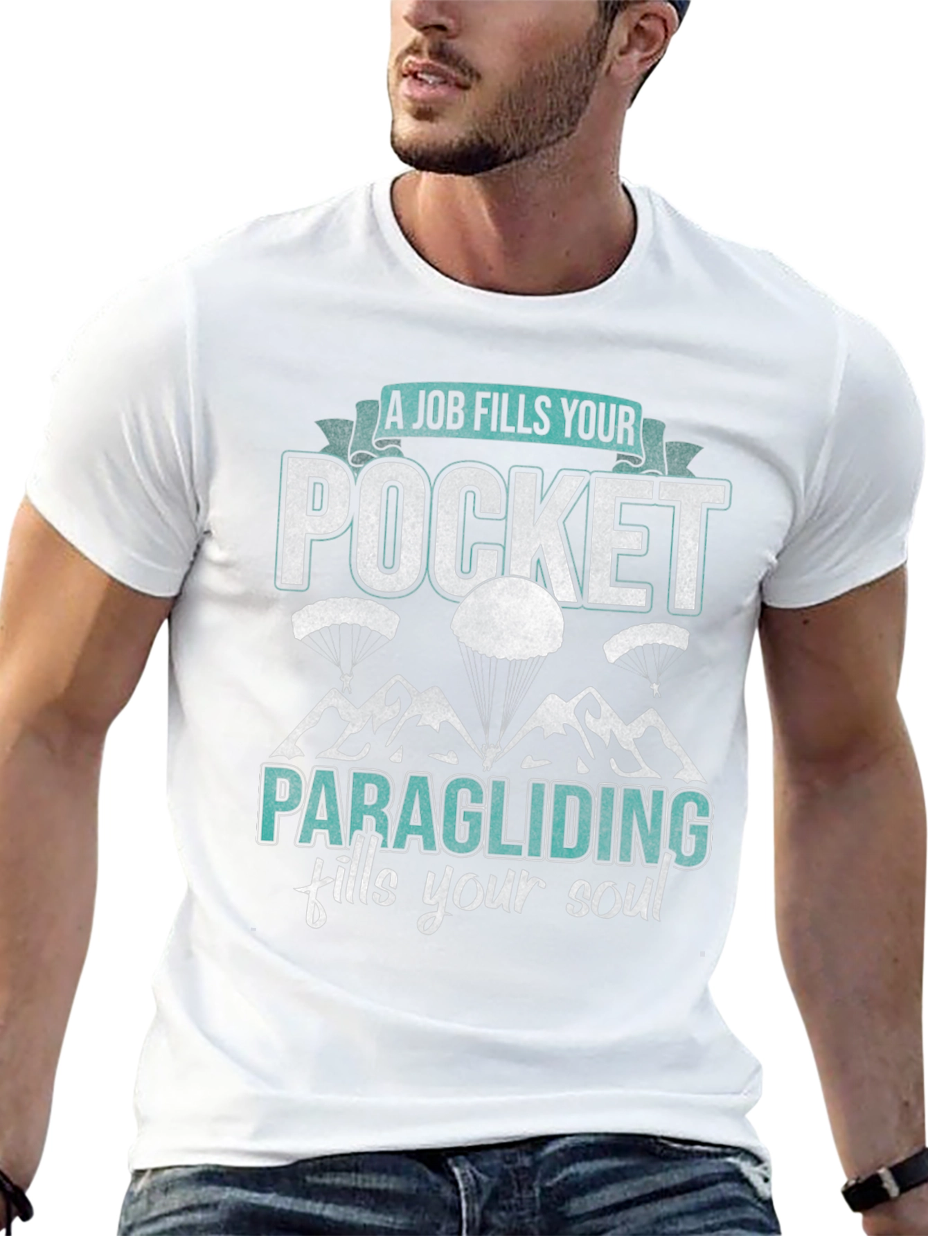 Paragliding Soul Graphic T-Shirt