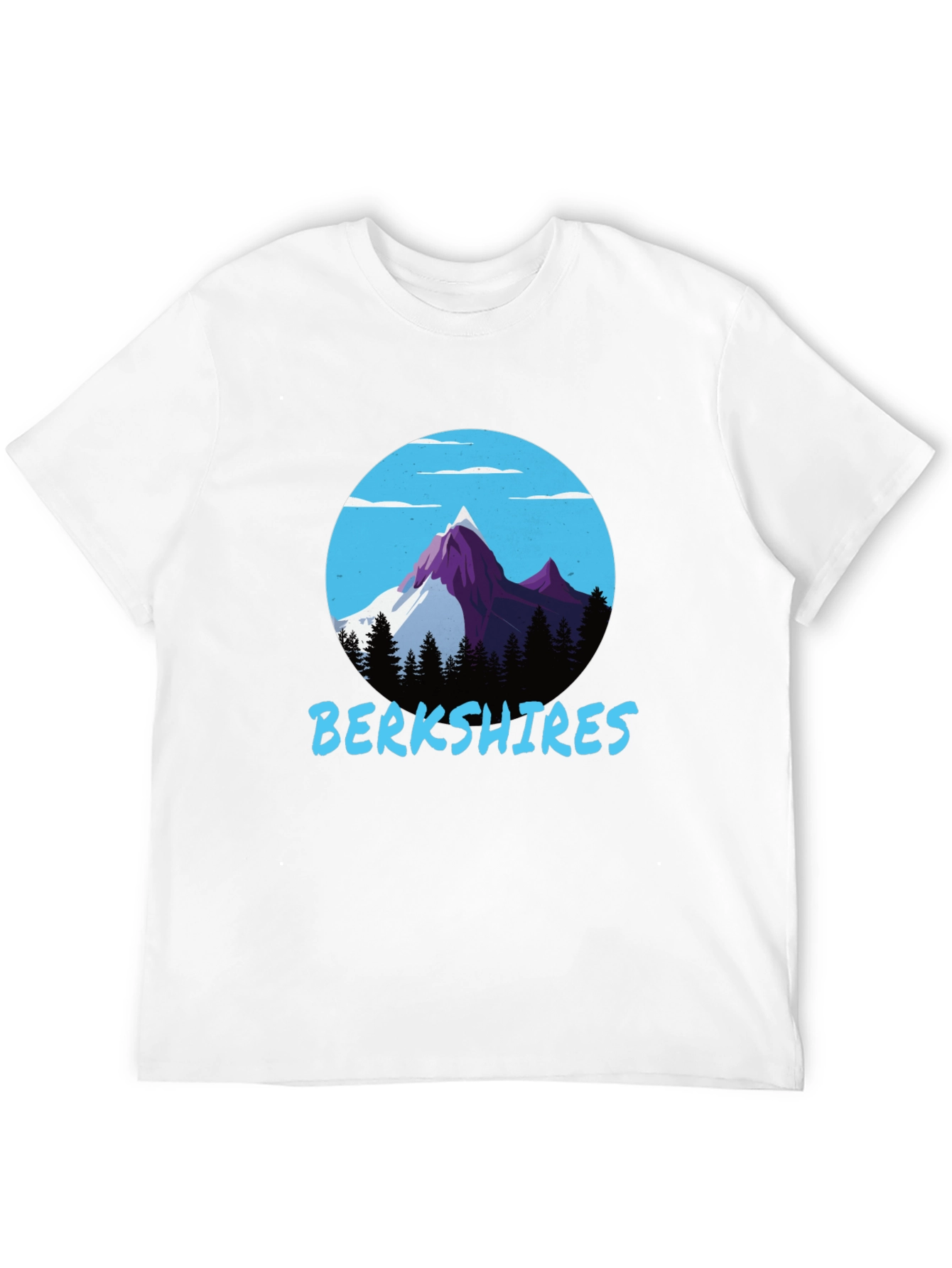 Berkshires Mountain T-Shirt - Black