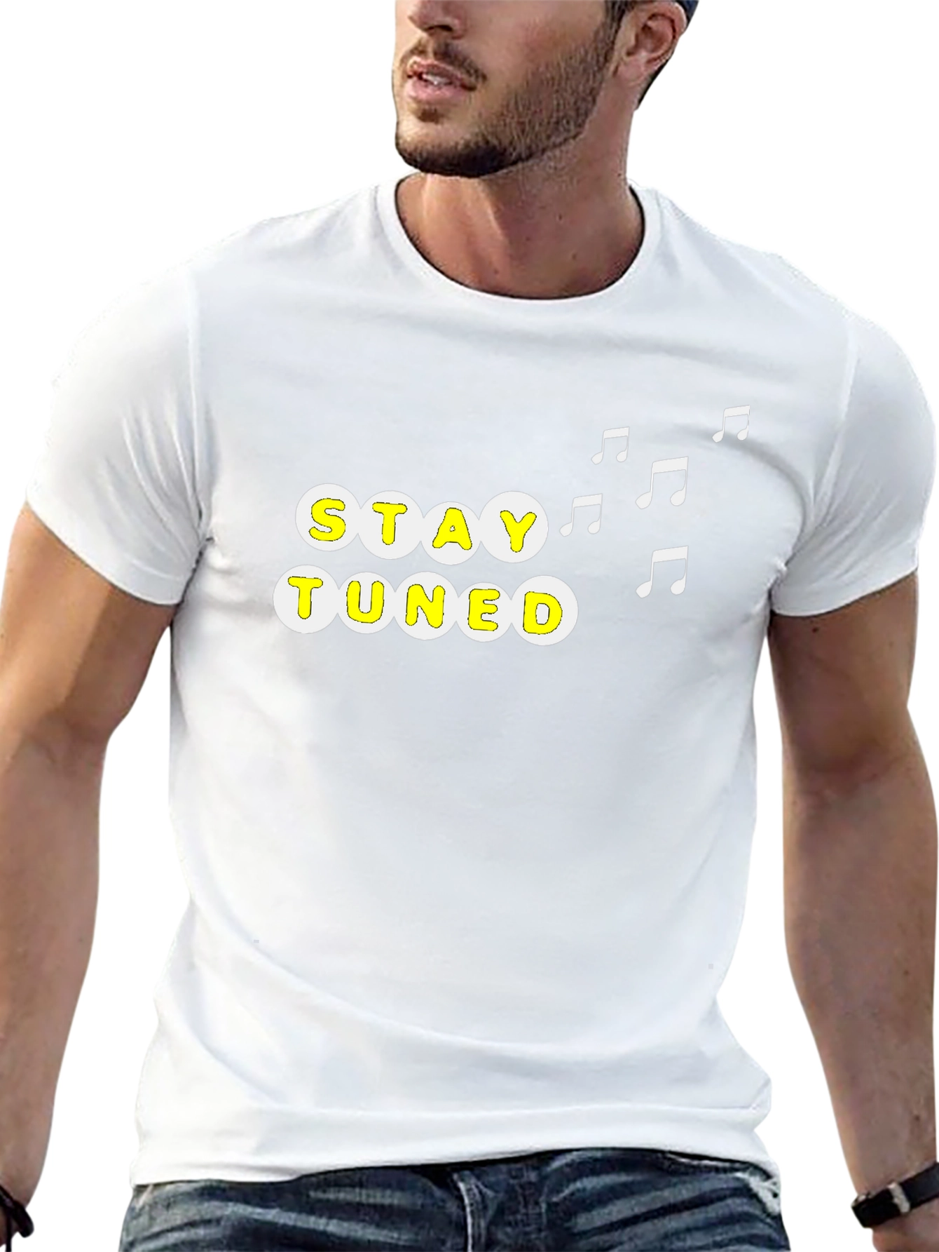 Stay Tuned Graphic Tee - Music Lover Shirt