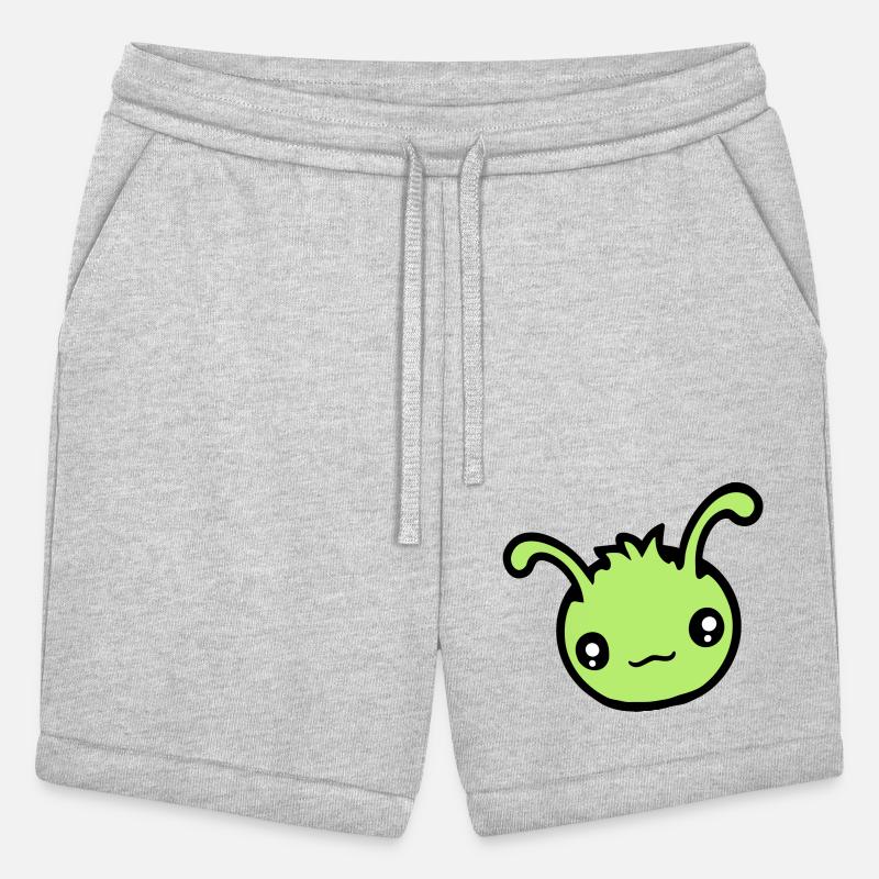 Caterpillar alien cute little monster happy smile