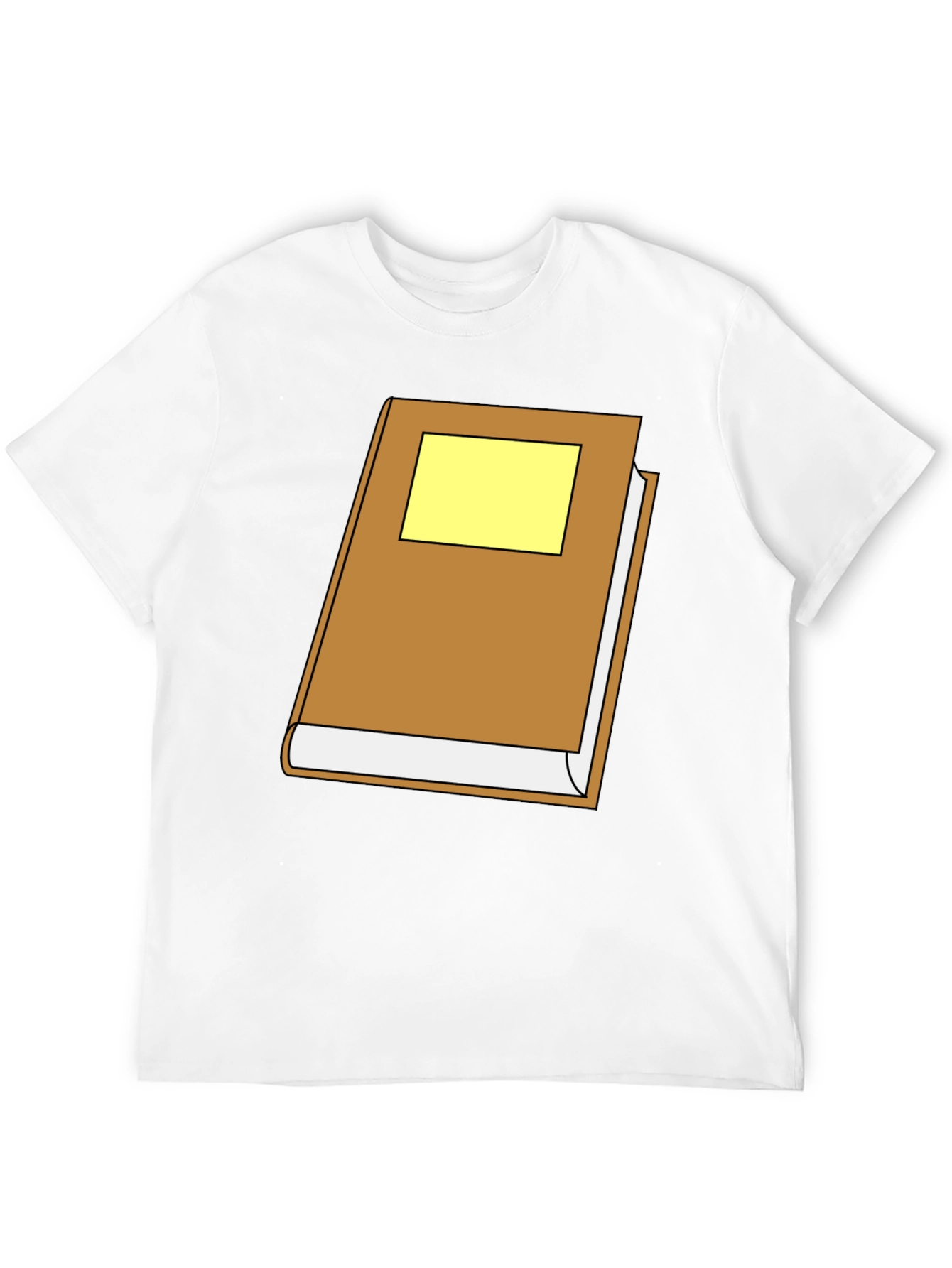 Bookworm Tee: Novelty Book Graphic T-Shirt