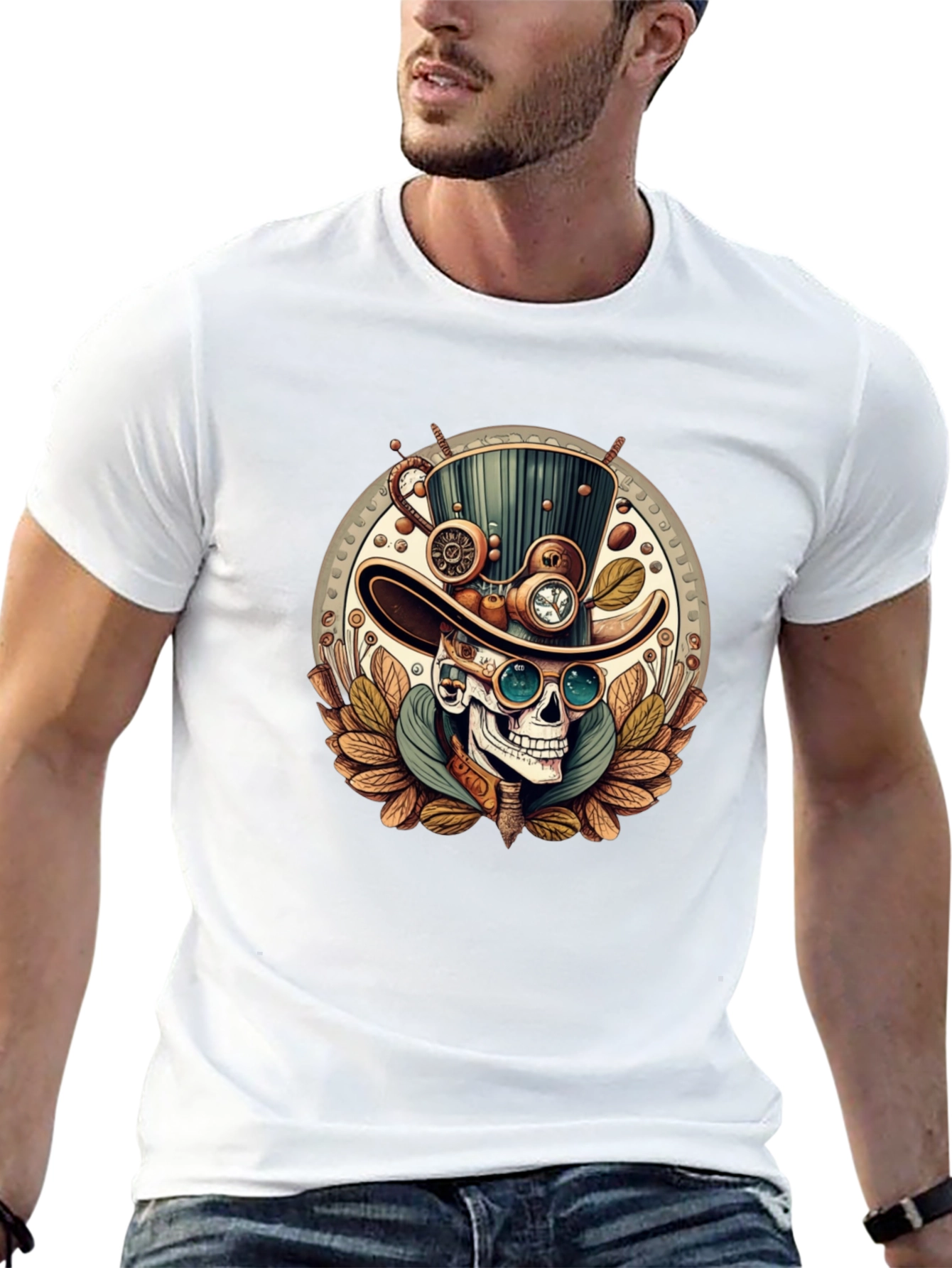 Steampunk Skull Tee