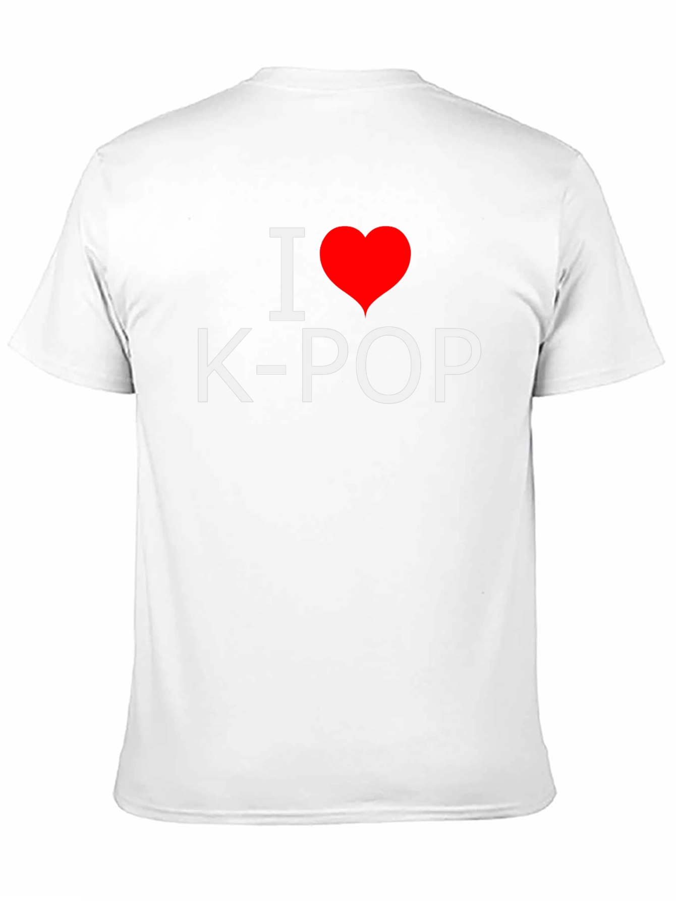I Heart K-Pop Black T-Shirt