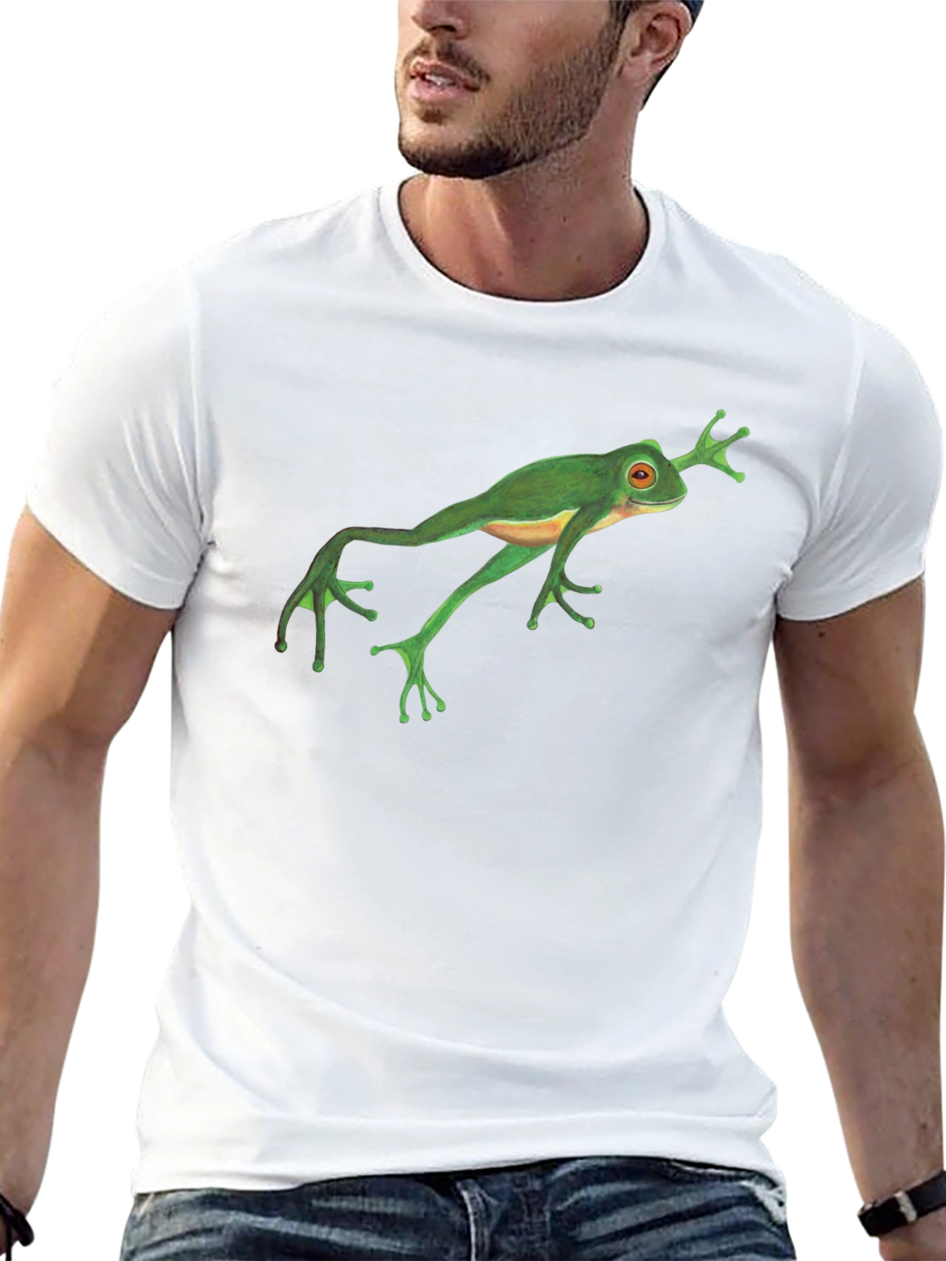 Frog Graphic Black T-Shirt