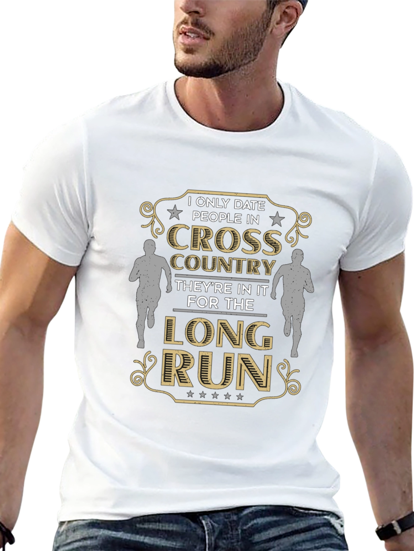 Cross Country Dating T-Shirt: Long Run Love