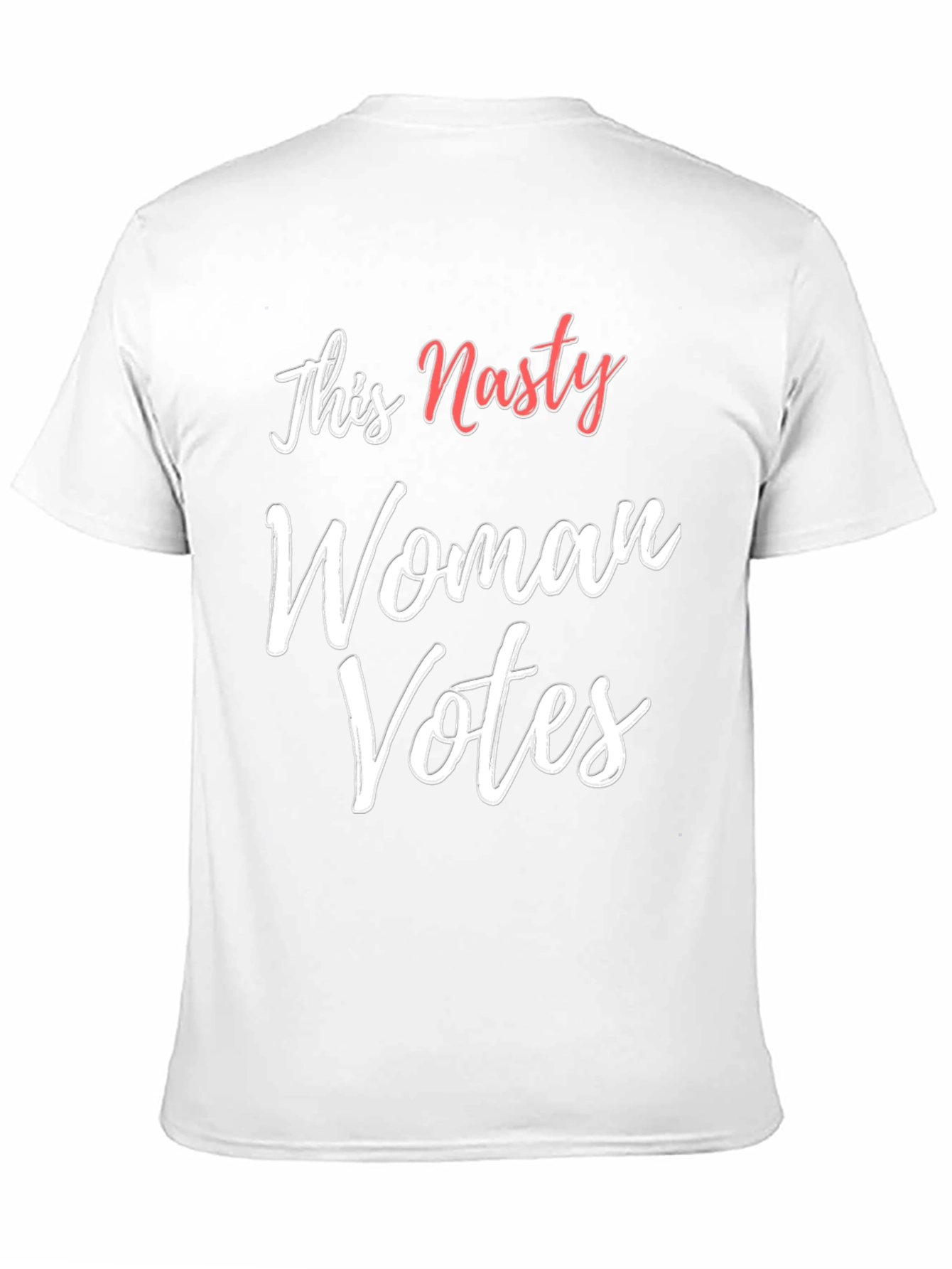 This Nasty Woman Votes T-Shirt - Black