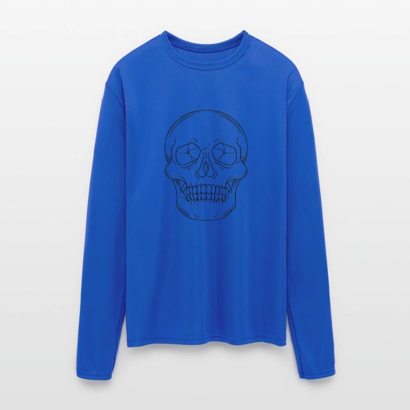 Dark Purple Skull Halloween