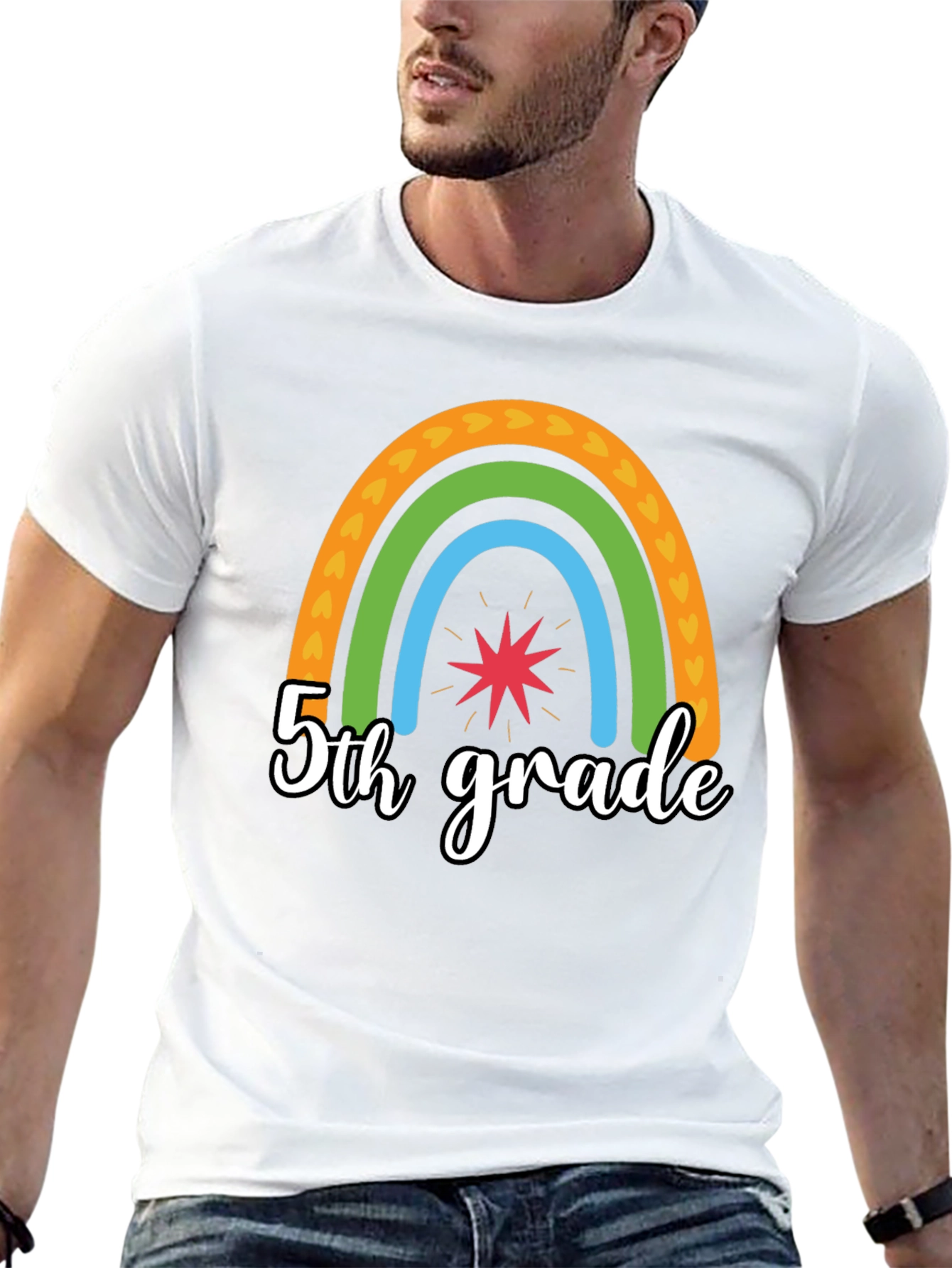 5th Grade Rainbow T-Shirt