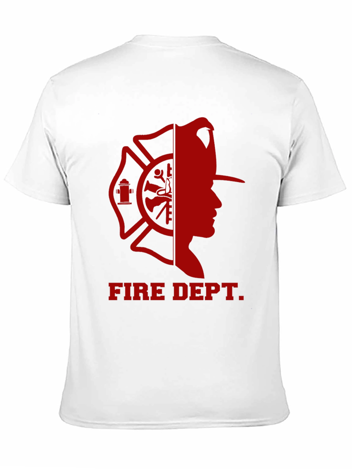 Fire Dept. Graphic T-Shirt