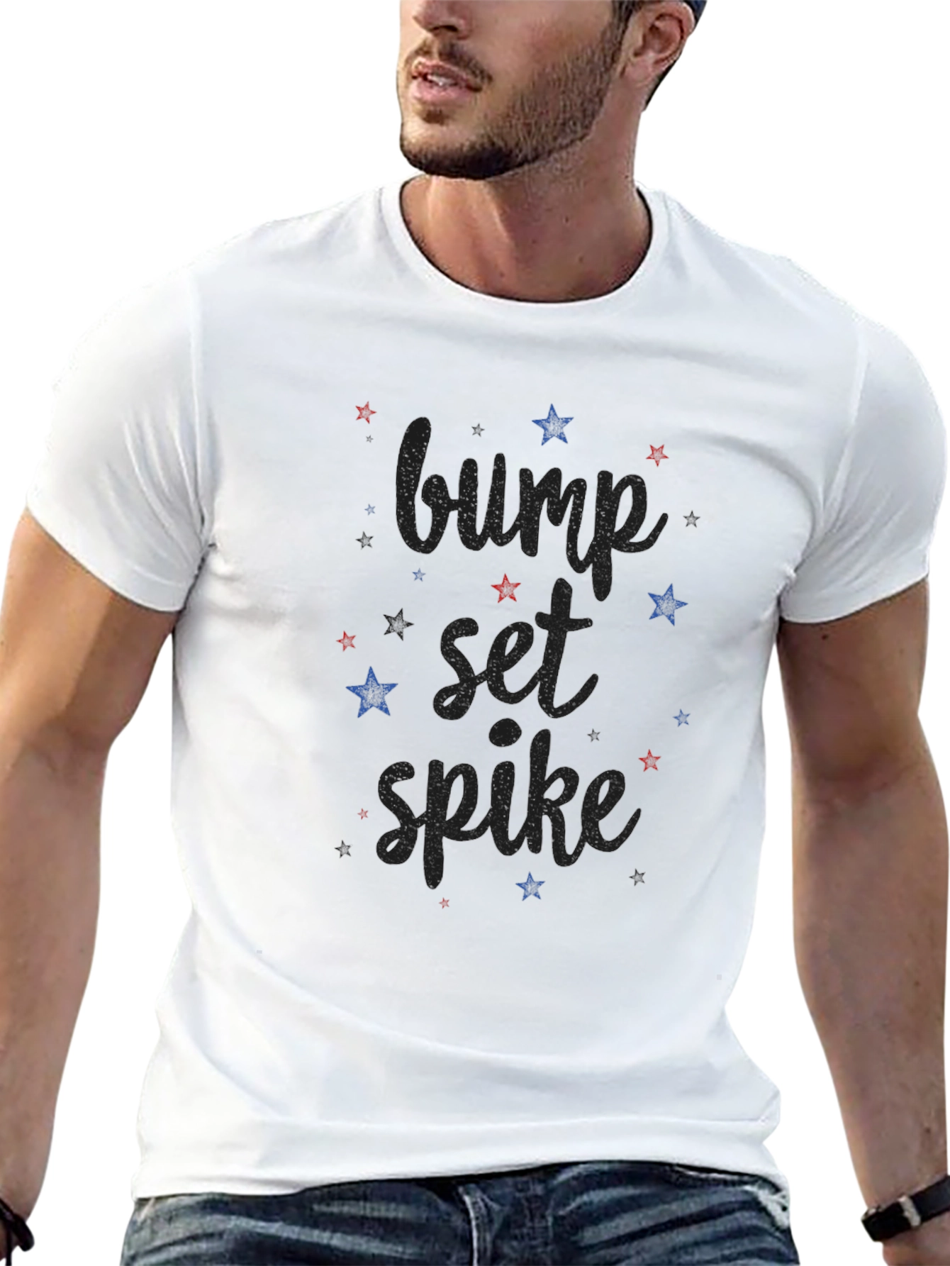 Bump Set Spike Patriotic T-Shirt