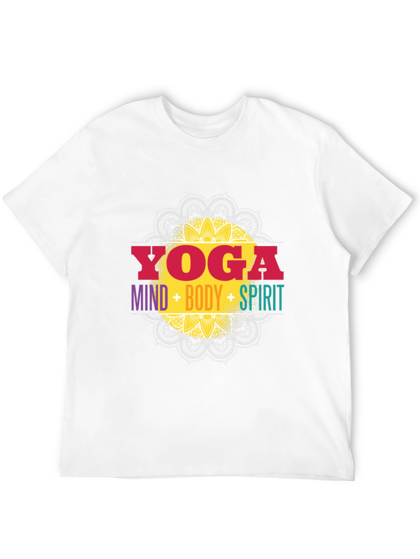 Yoga Mind Body Spirit Graphic Tee