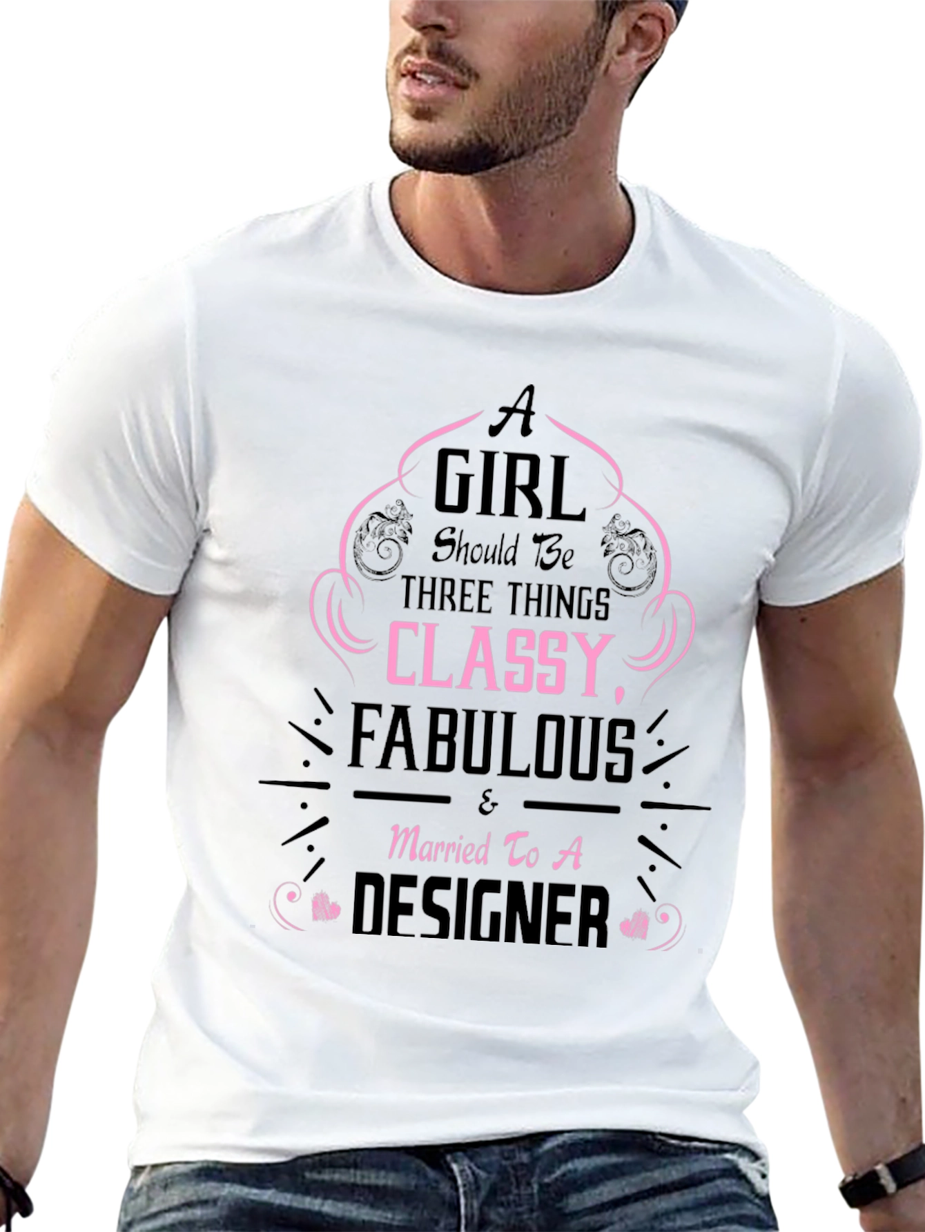 Classy Fabulous Designer T-Shirt
