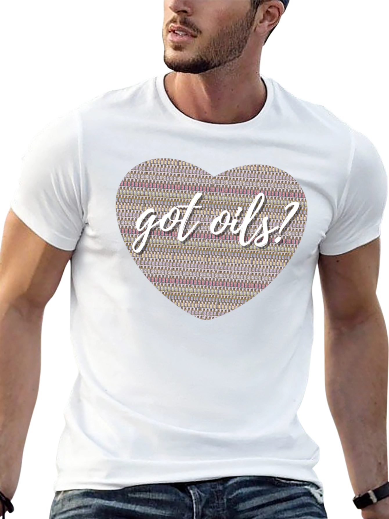 Got Oils? Essential Oils Heart T-Shirt