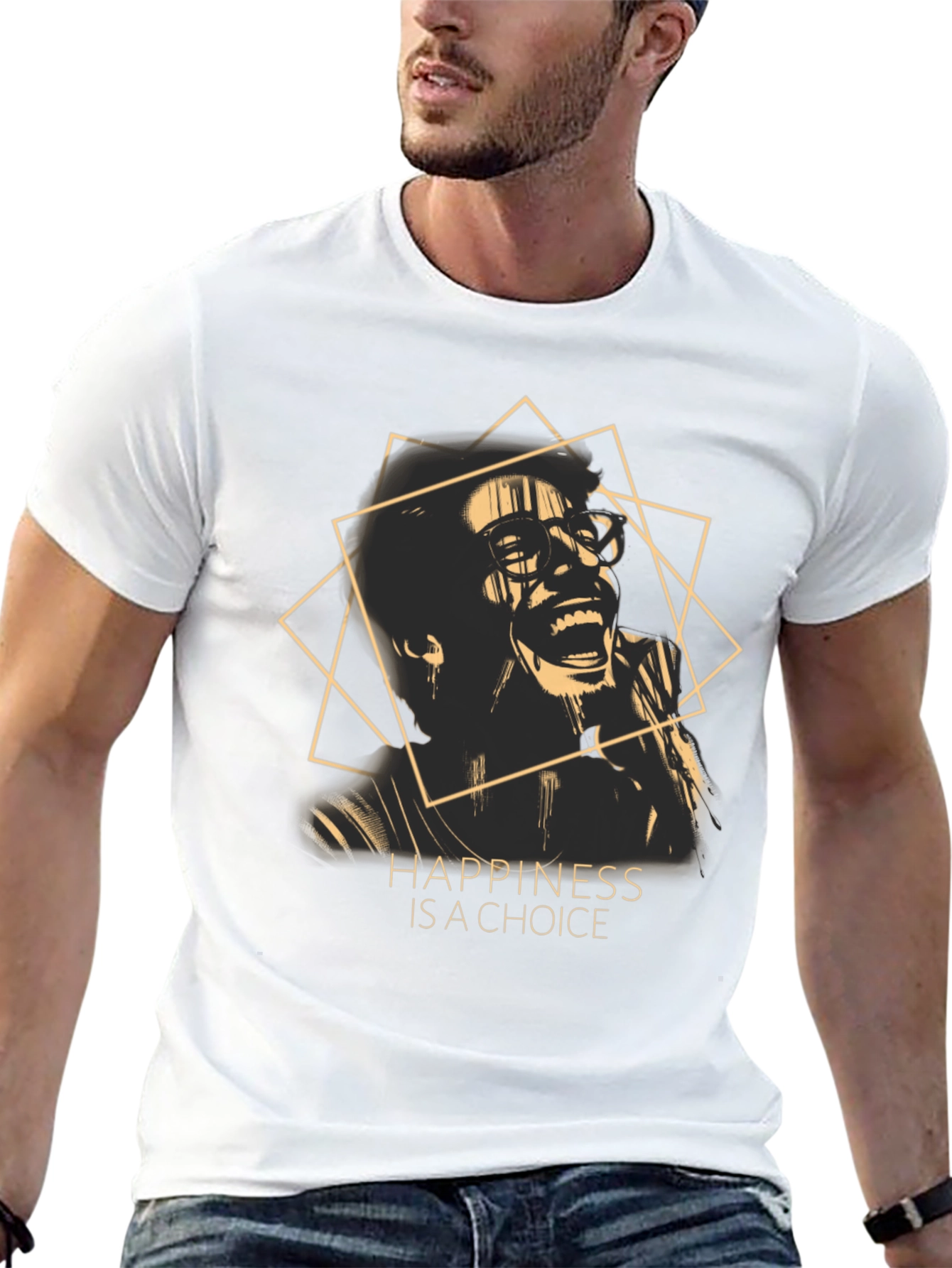 Happiness is a Choice Graphic T-Shirt