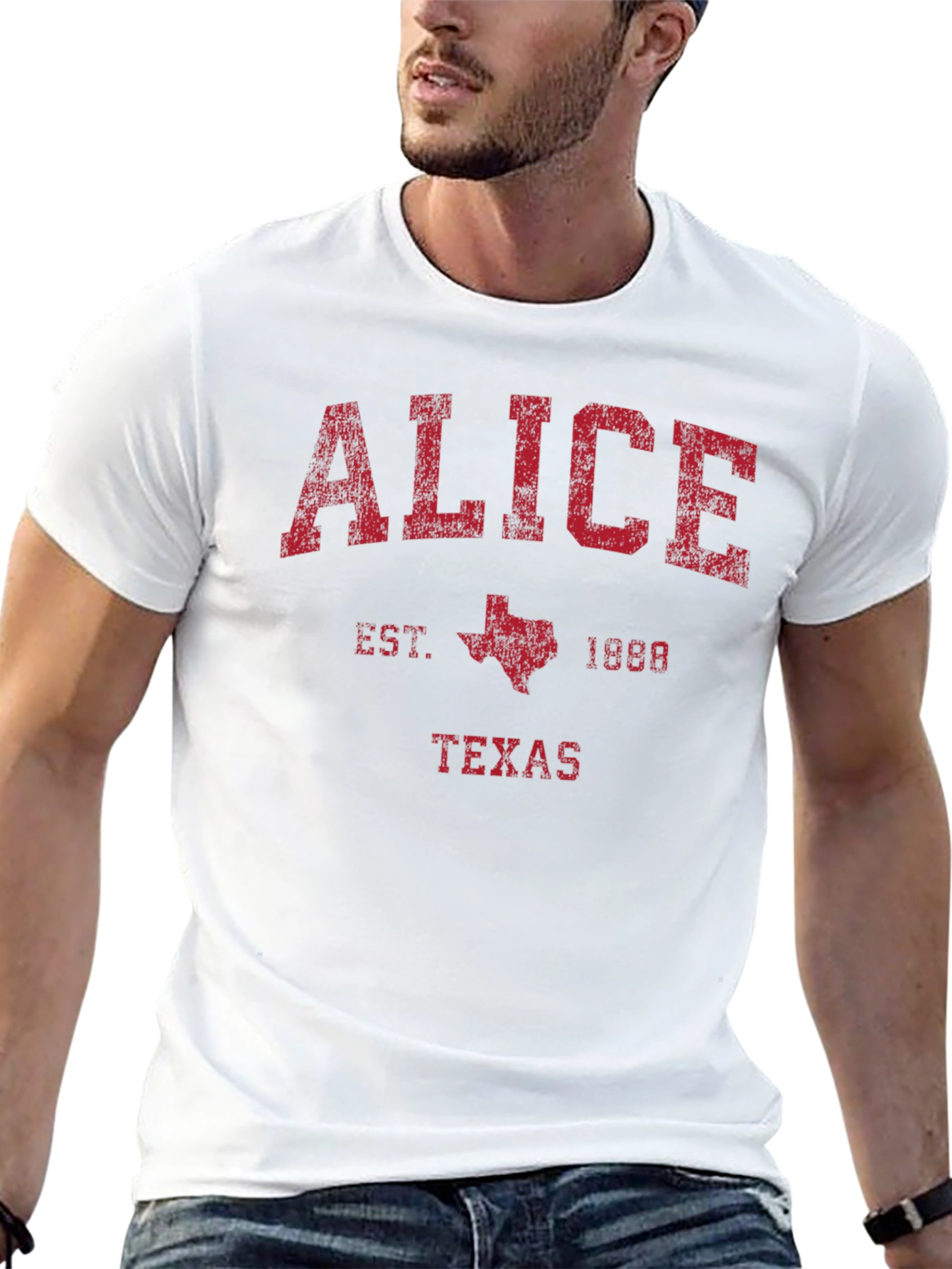Alice Texas EST. 1888 Black T-Shirt
