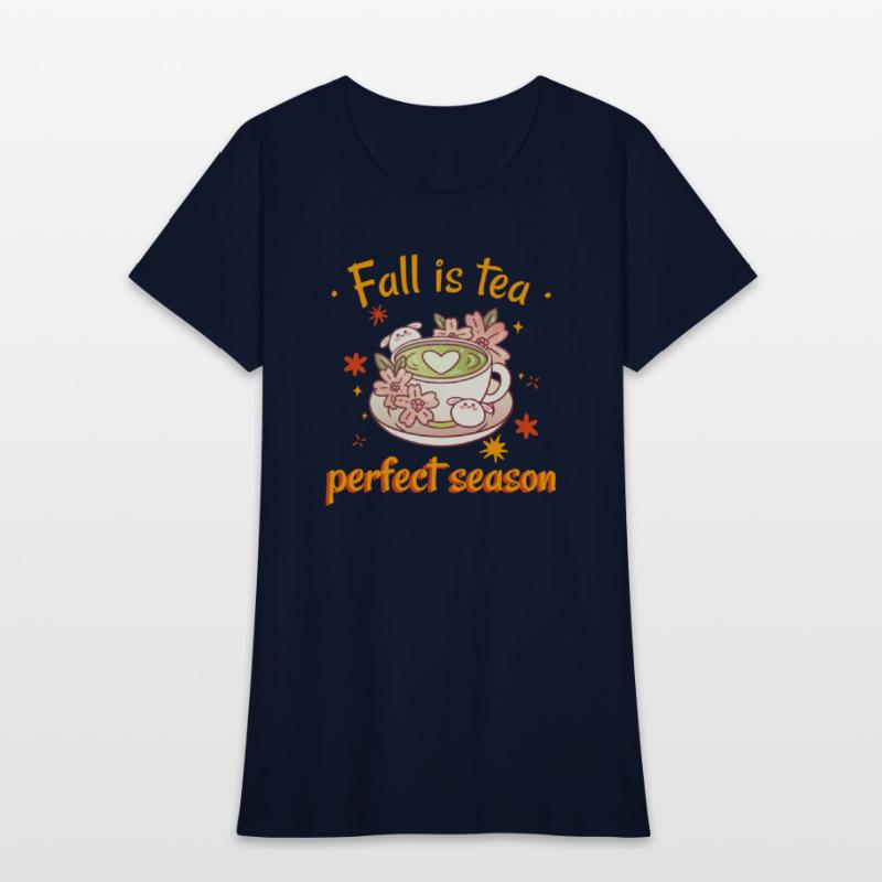 Fall is tea perfect season lovely cup design
