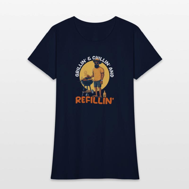 Fathers Day BBQ Grillin Chillin Refillin