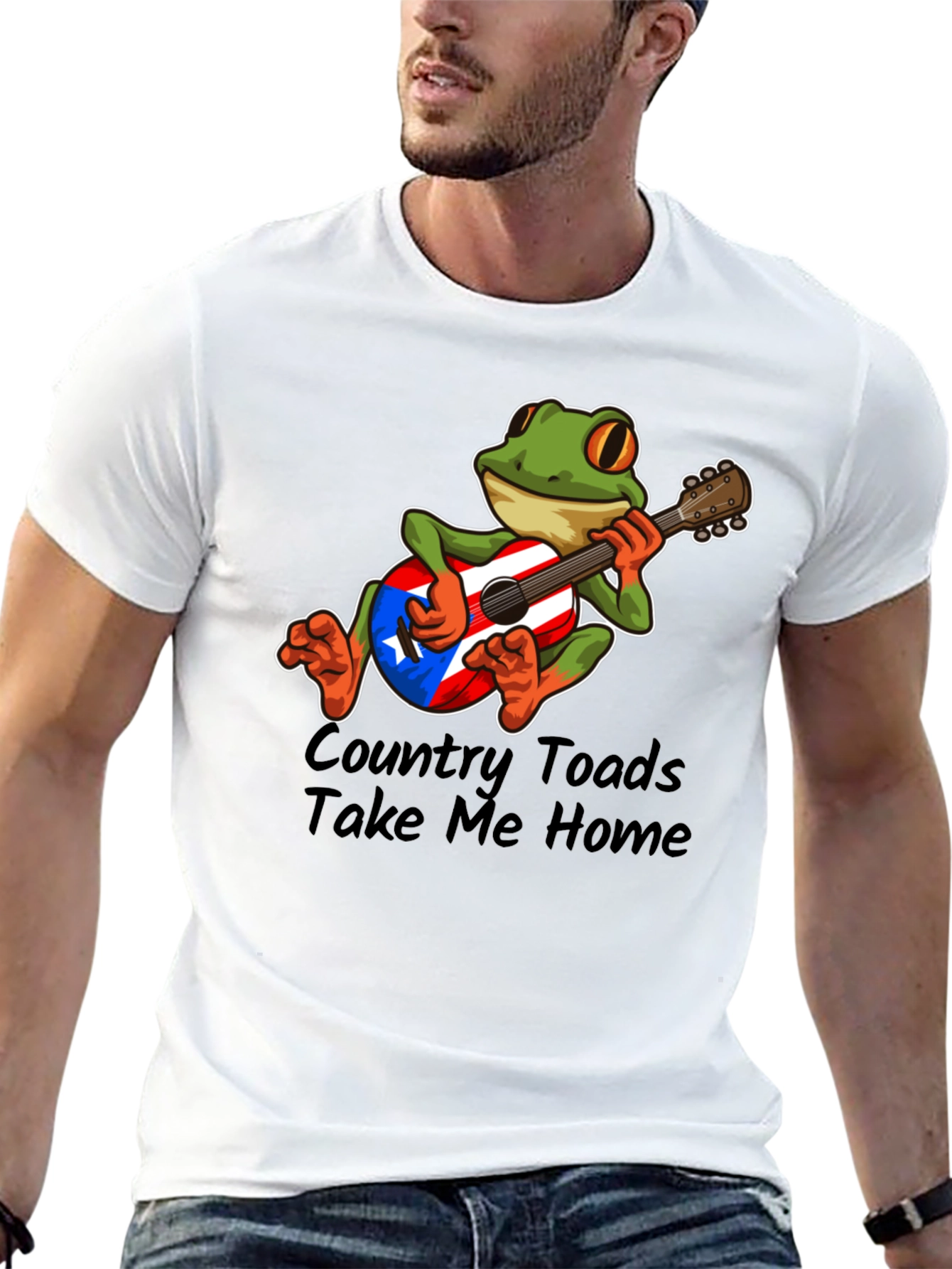 Country Toads Take Me Home Graphic T-Shirt